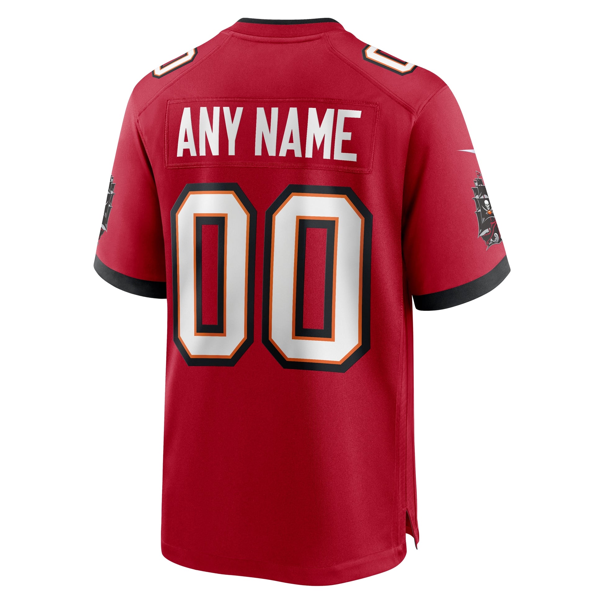 Men's Nike Red Tampa Bay Buccaneers  Team Custom Game Jersey