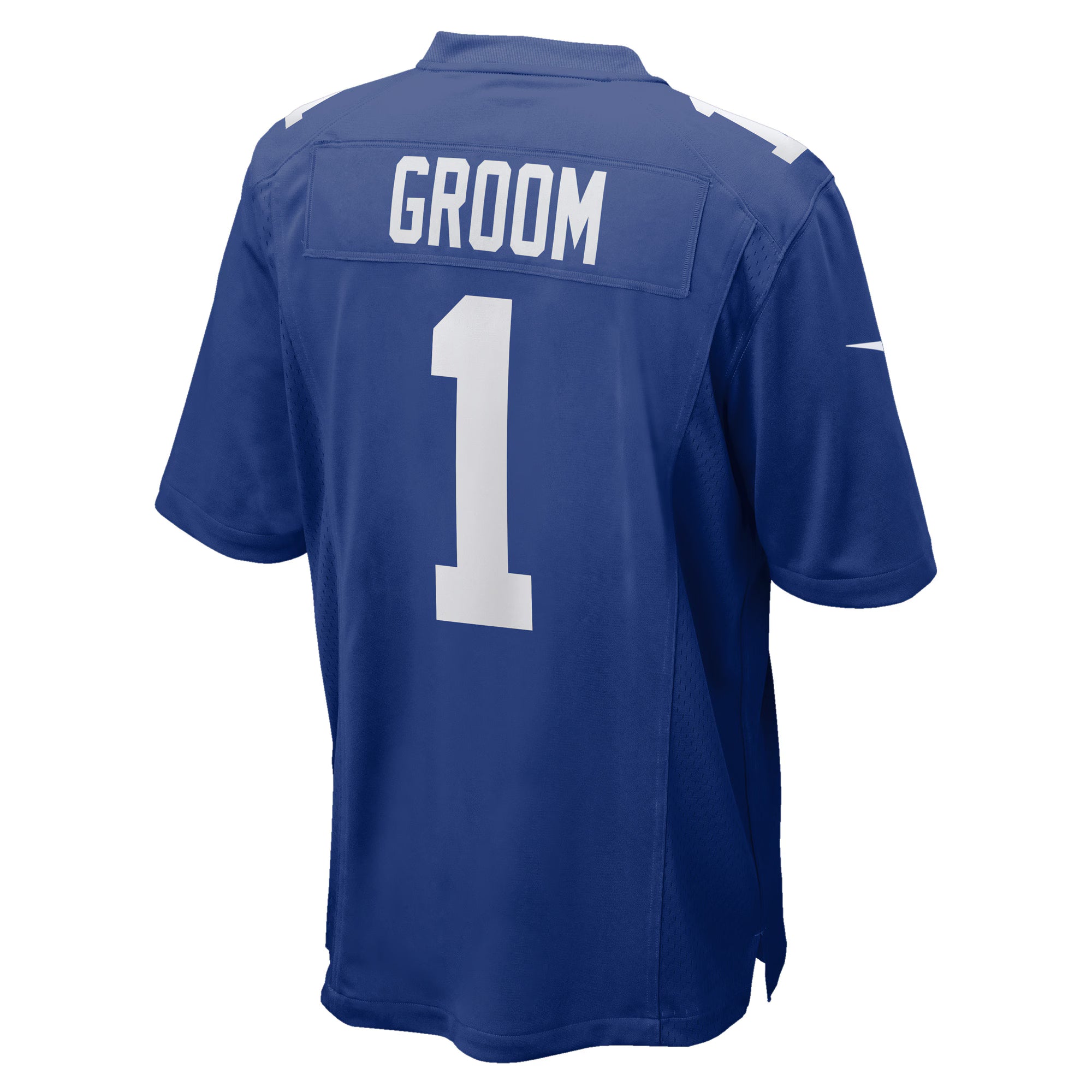 Number 1 Groom New York Giants Nike Game Jersey - Royal