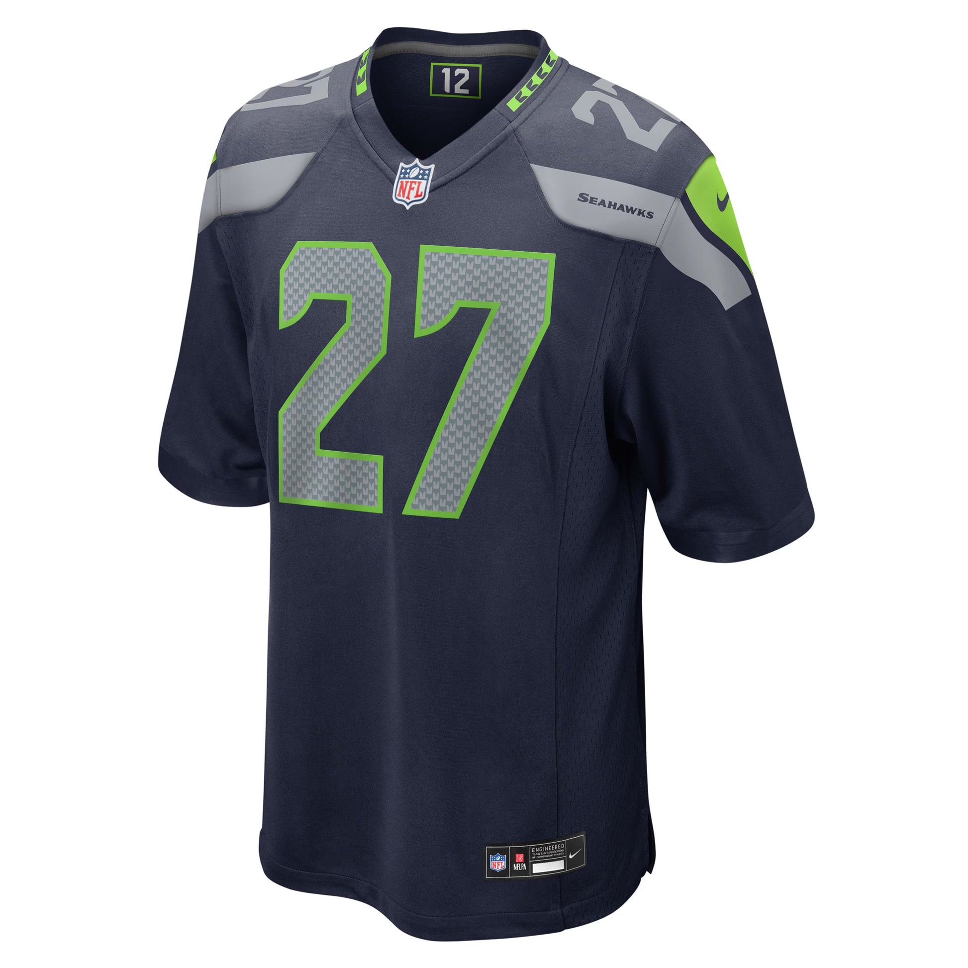 Riq Woolen Seattle Seahawks Nike  Game Jersey -  College Navy