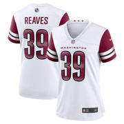 Jeremy Reaves Washington Commanders Nike Women's Game Jersey -  White
