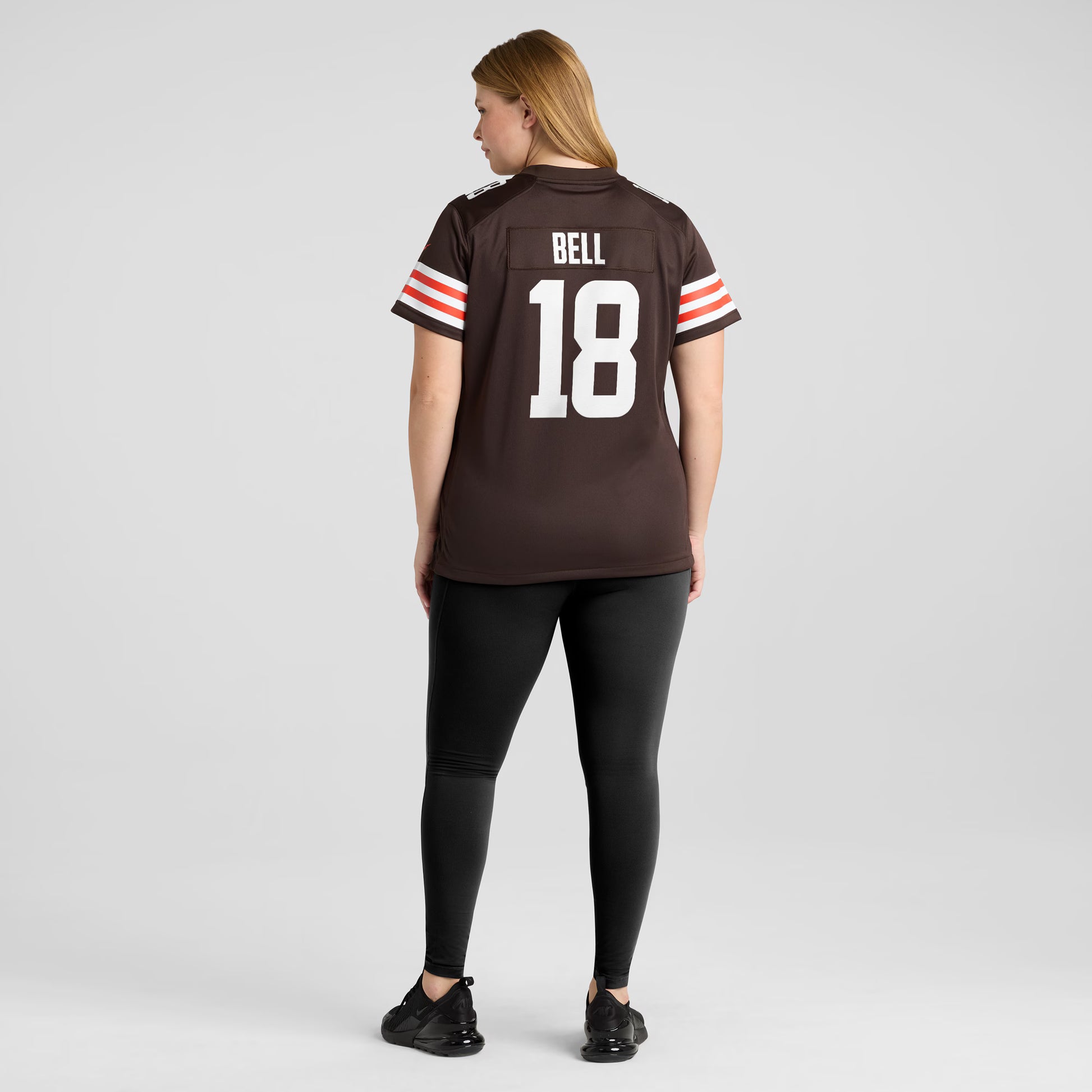 David Bell Cleveland Browns Nike Women's Game Jersey - Brown