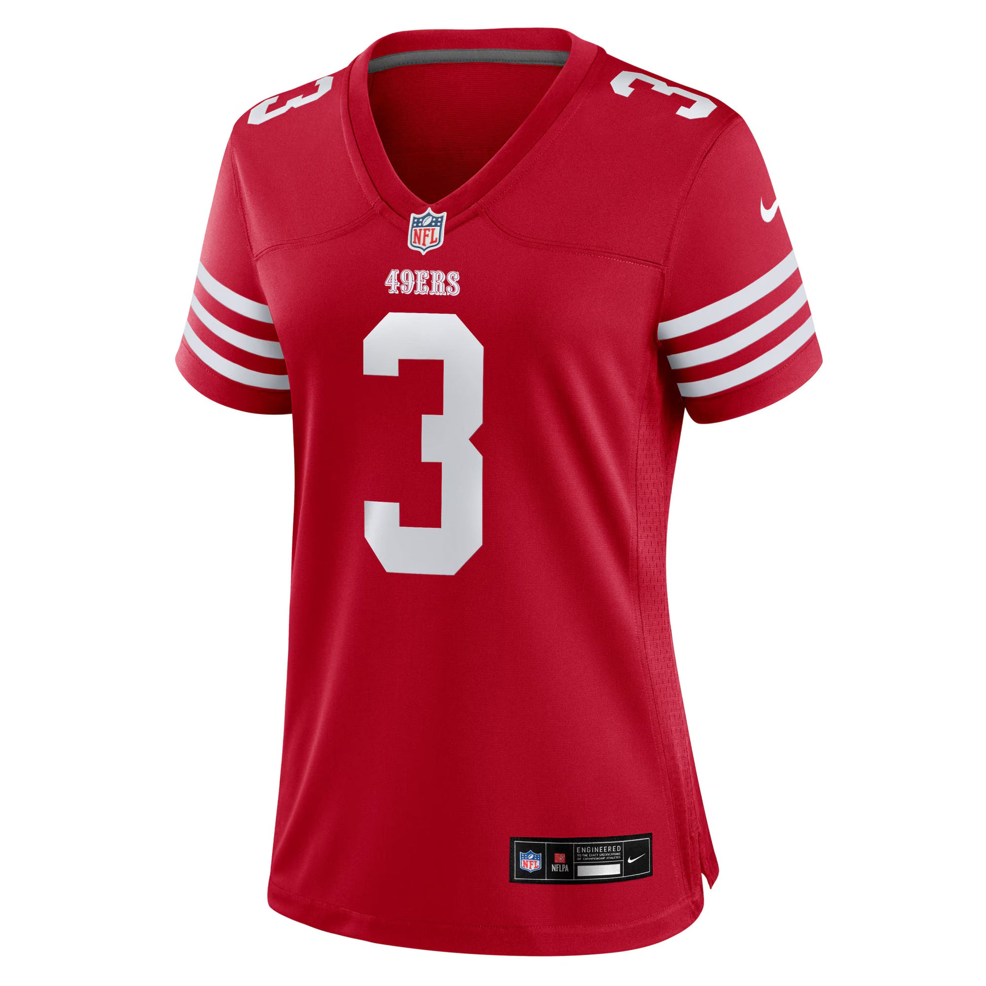 Brian Robinson Jr. San Francisco 49ers Nike Women's Team Game Jersey -  Scarlet