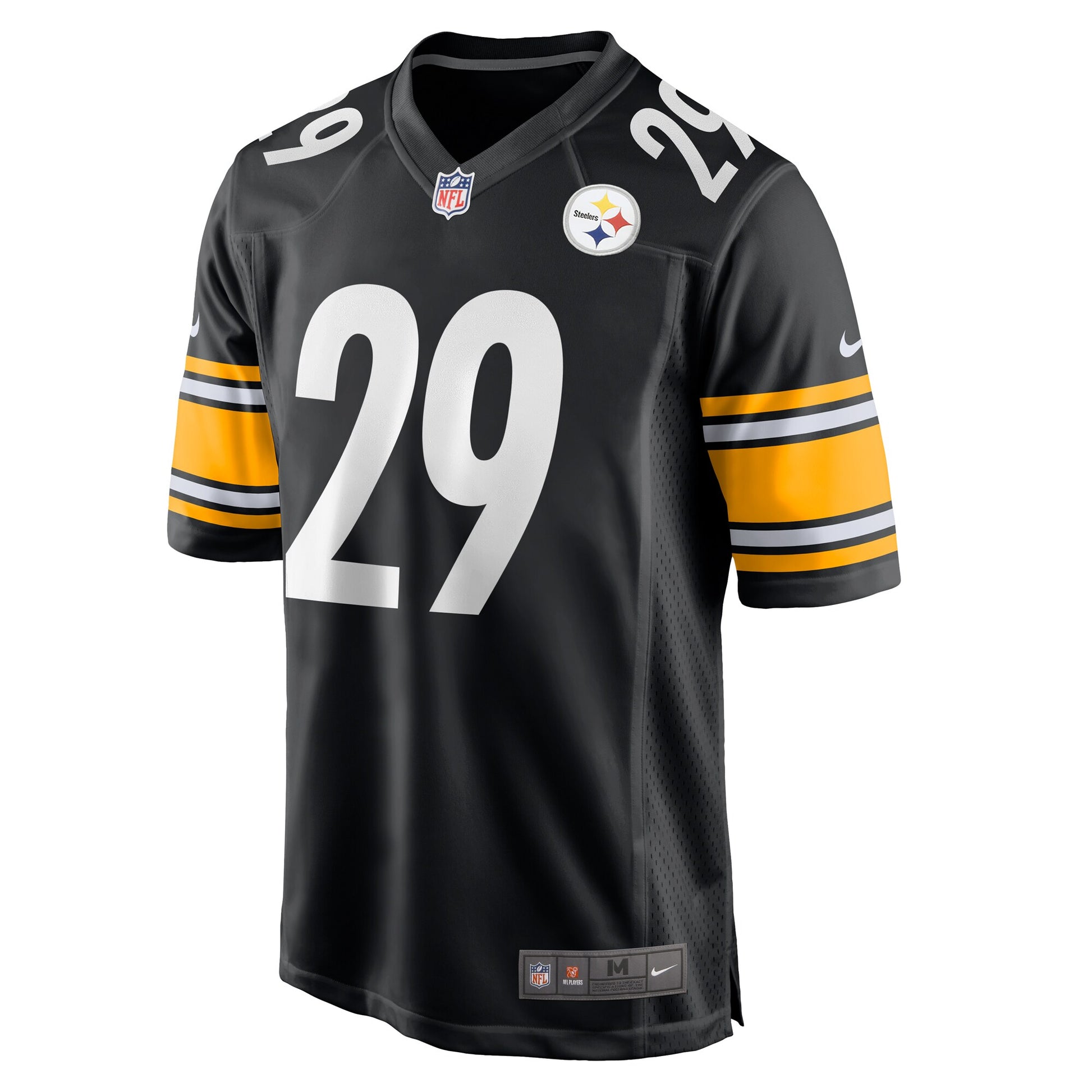 Ryan Watts Pittsburgh Steelers Nike  Game Jersey -  Black