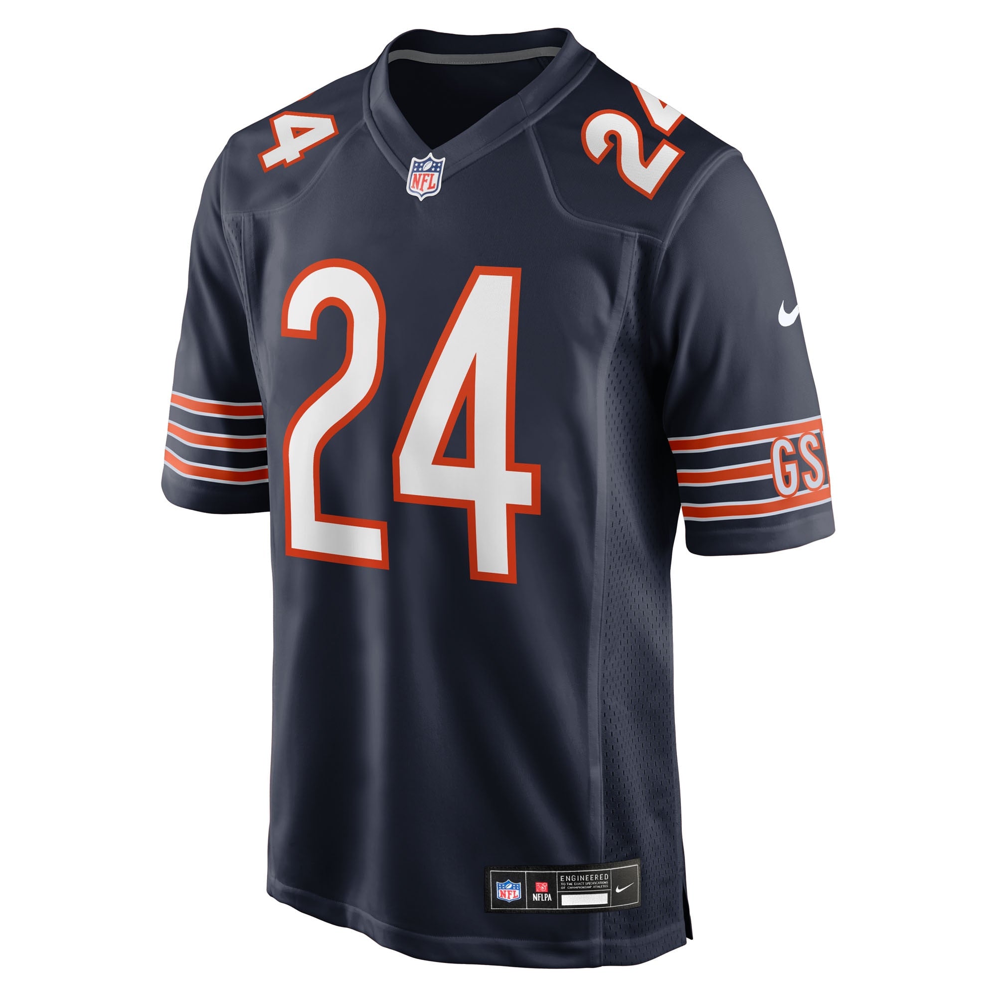 Nick McCloud Chicago Bears Nike Team Game Jersey -  Navy