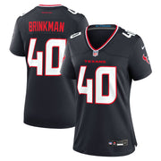 Austin Brinkman Houston Texans Nike Women's Team Game Jersey -  Navy