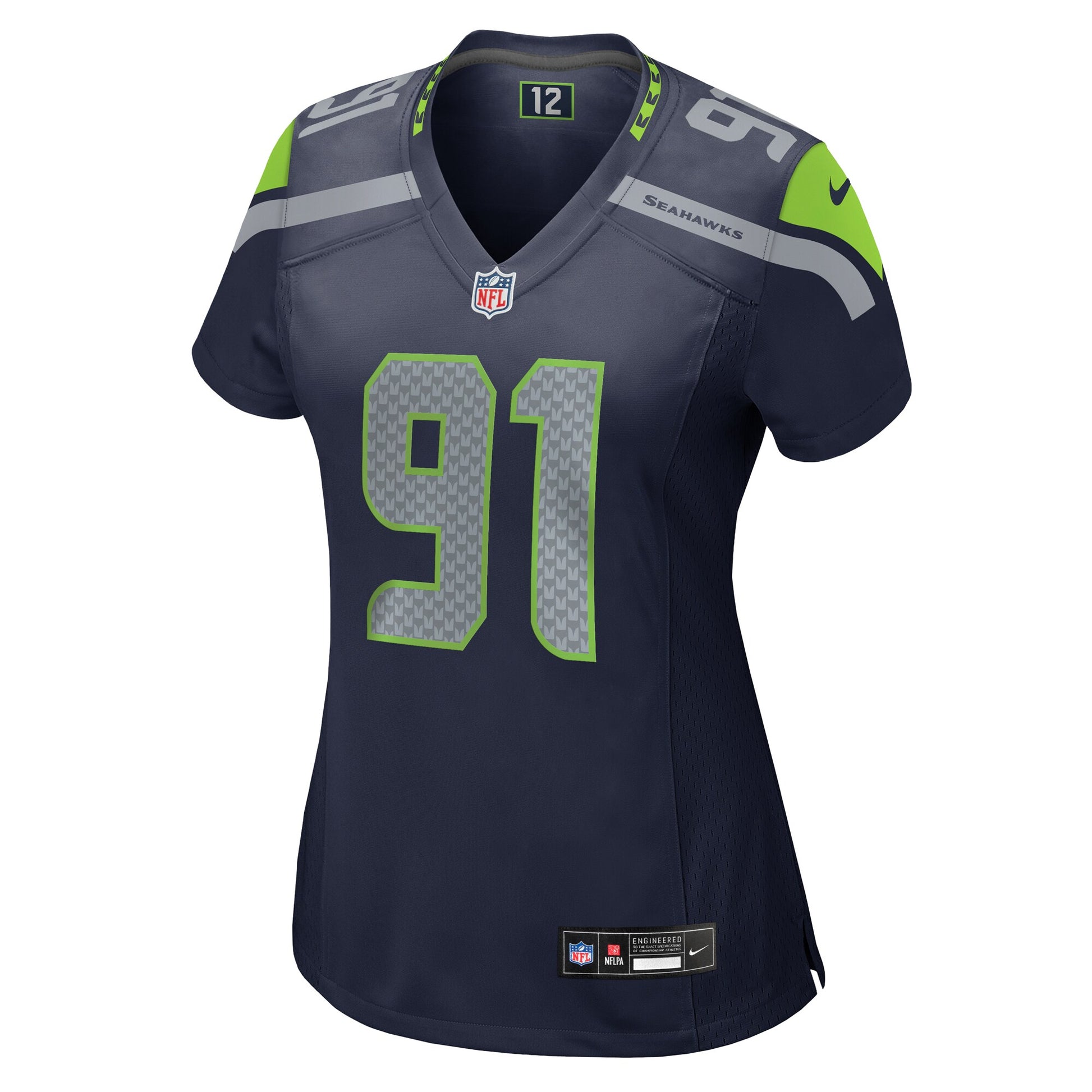 Byron Murphy II Seattle Seahawks Nike Women's Team Game Jersey -  College Navy