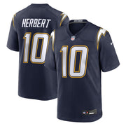 Justin Herbert Los Angeles Chargers Nike Alternate Super Chargers Game Player Jersey - Navy