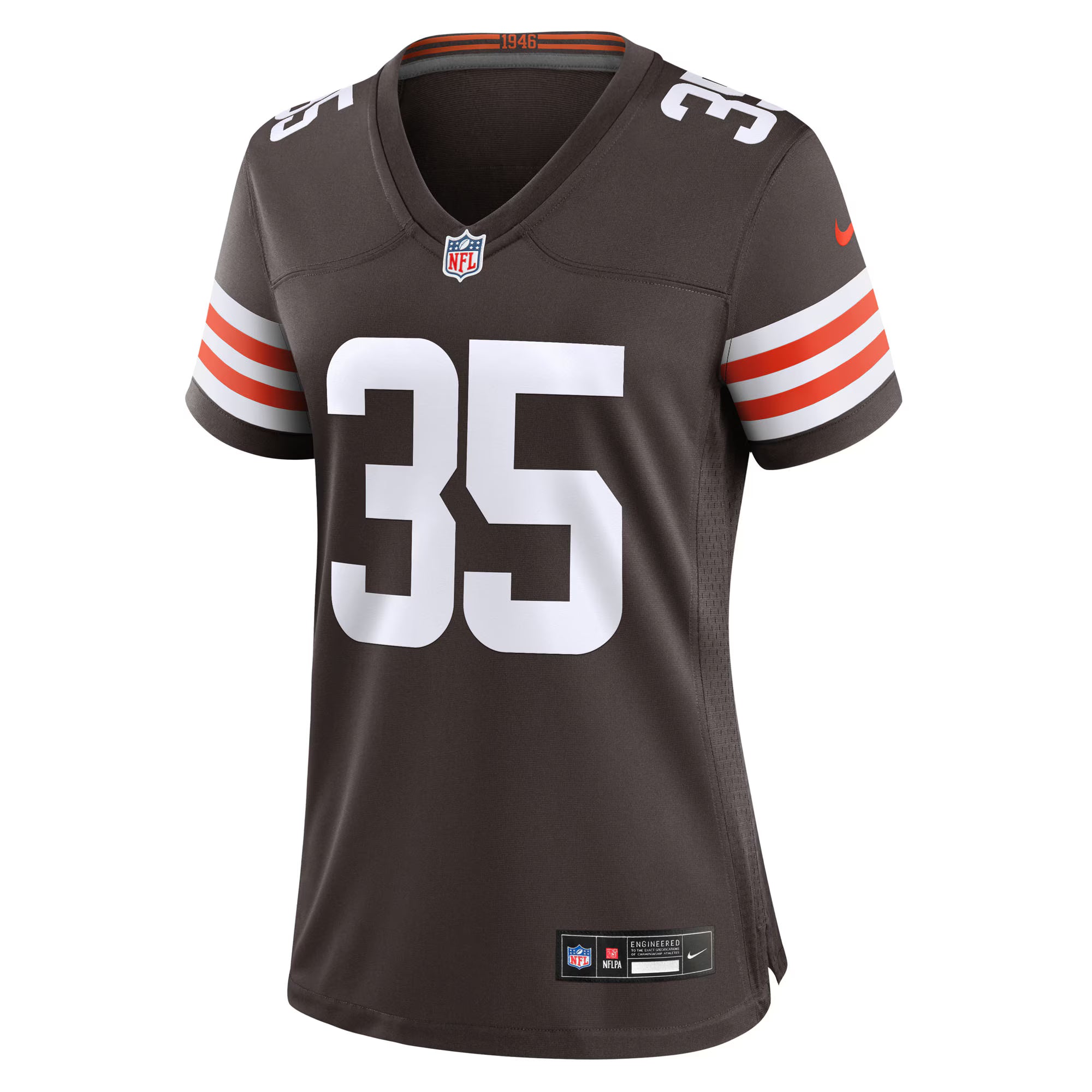 Raheim Sanders Cleveland Browns Nike Women's Team Game Jersey -  Brown
