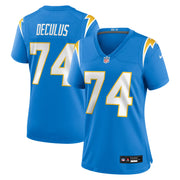 Austin Deculus Los Angeles Chargers Nike Women's Team Game Jersey -  Powder Blue