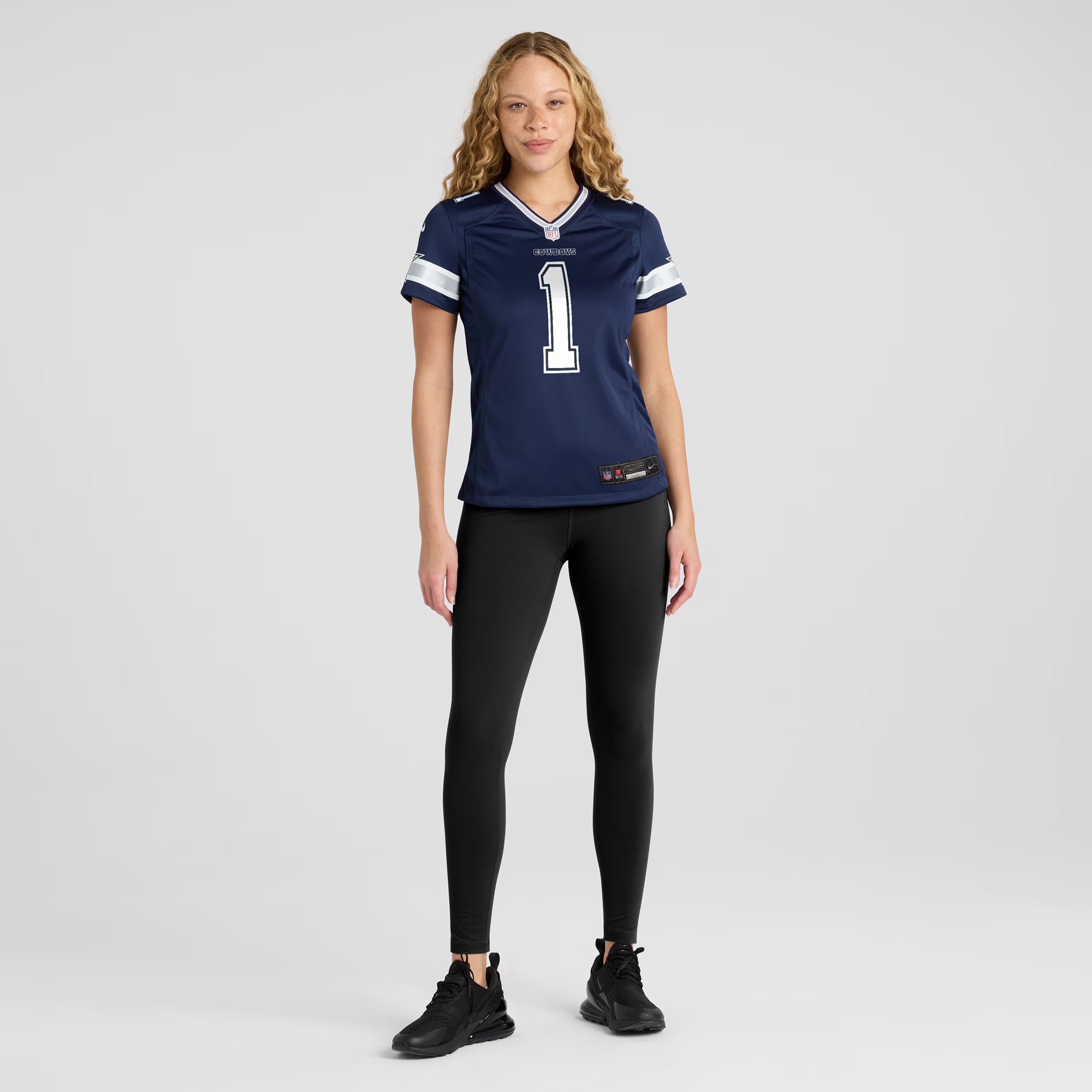 Number 1 Mom Dallas Cowboys Nike Women's Game Jersey - Navy