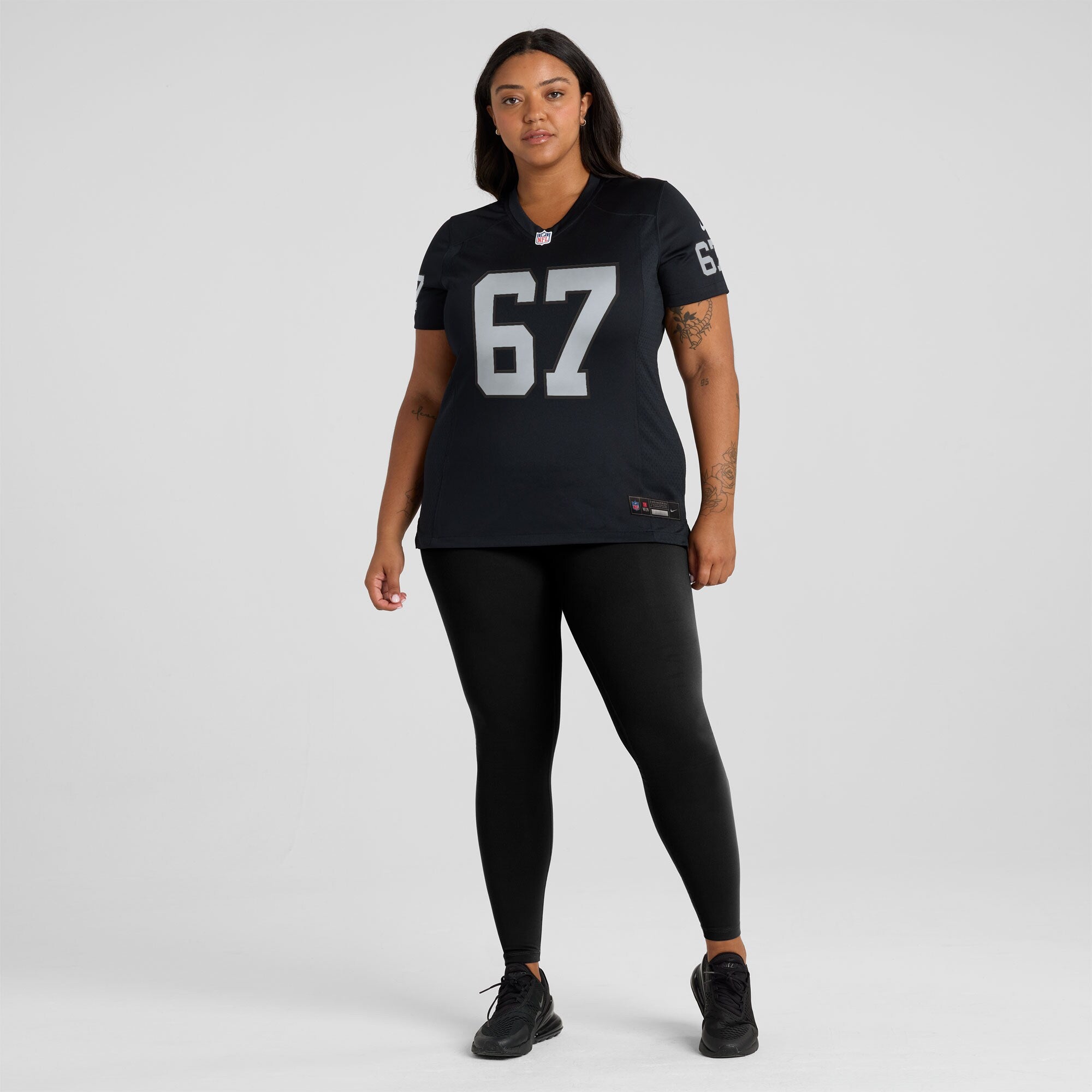 Will Putnam Las Vegas Raiders Nike Women's Team Game Jersey -  Black