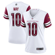 Tress Way Washington Commanders Nike Women's Game Jersey -  White