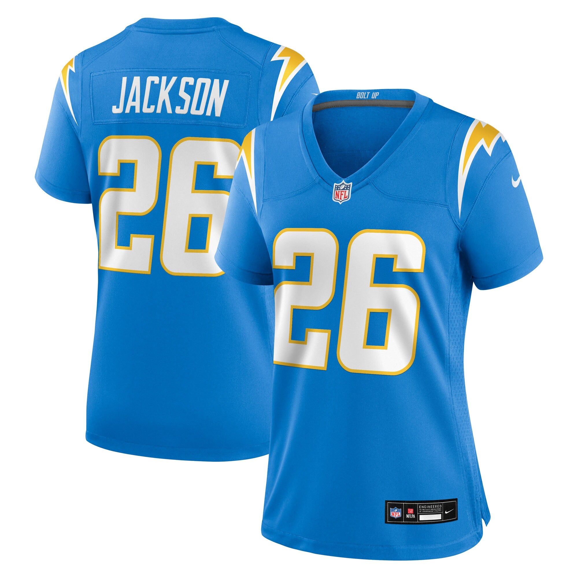 Donte Jackson Los Angeles Chargers Nike Women's Team Game Jersey -  Powder Blue
