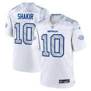 Khalil Shakir Buffalo Bills Nike 2025 Rivalries Collection Game Jersey - White