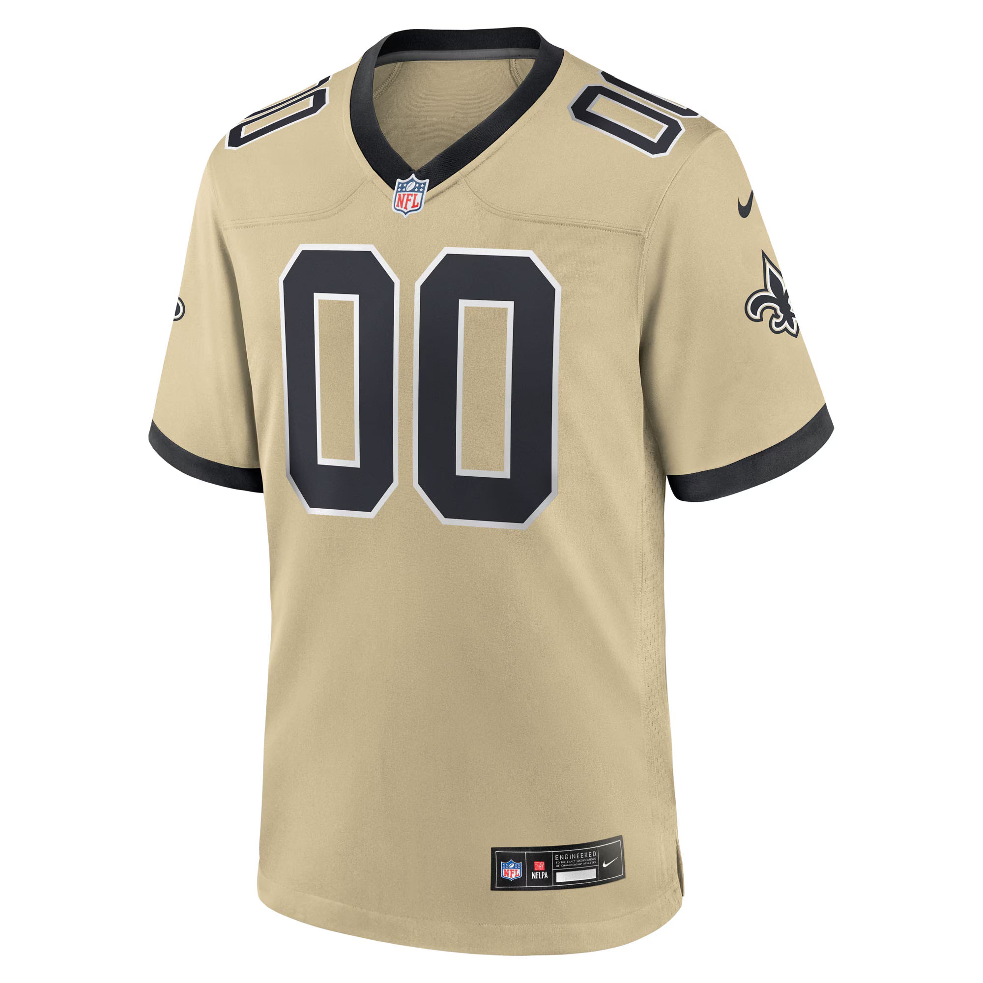 New Orleans Saints Nike Gameday Golds Alternate Custom Game Jersey - Gold