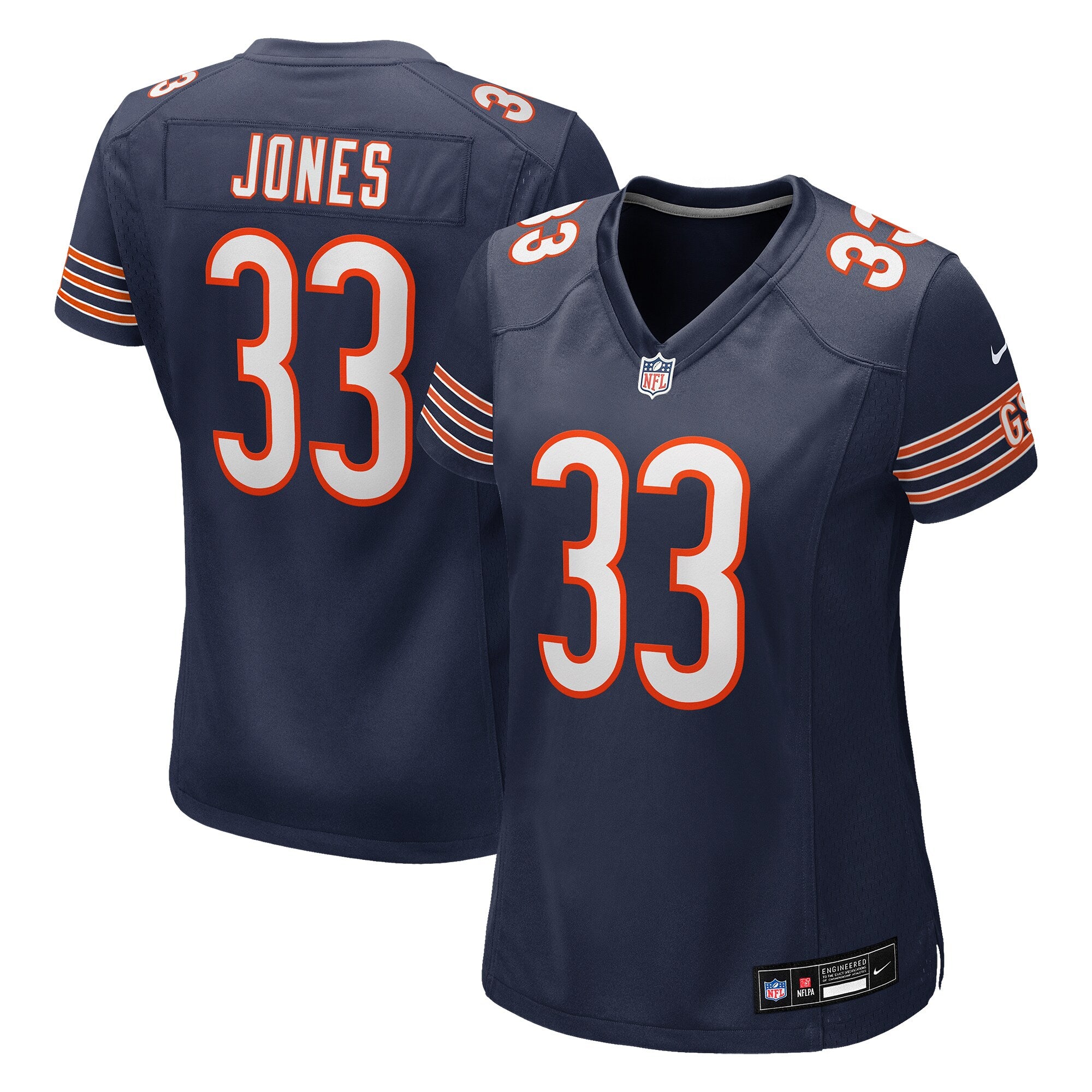 Jaylon Jones Chicago Bears Nike Women's Team Game Jersey -  Navy