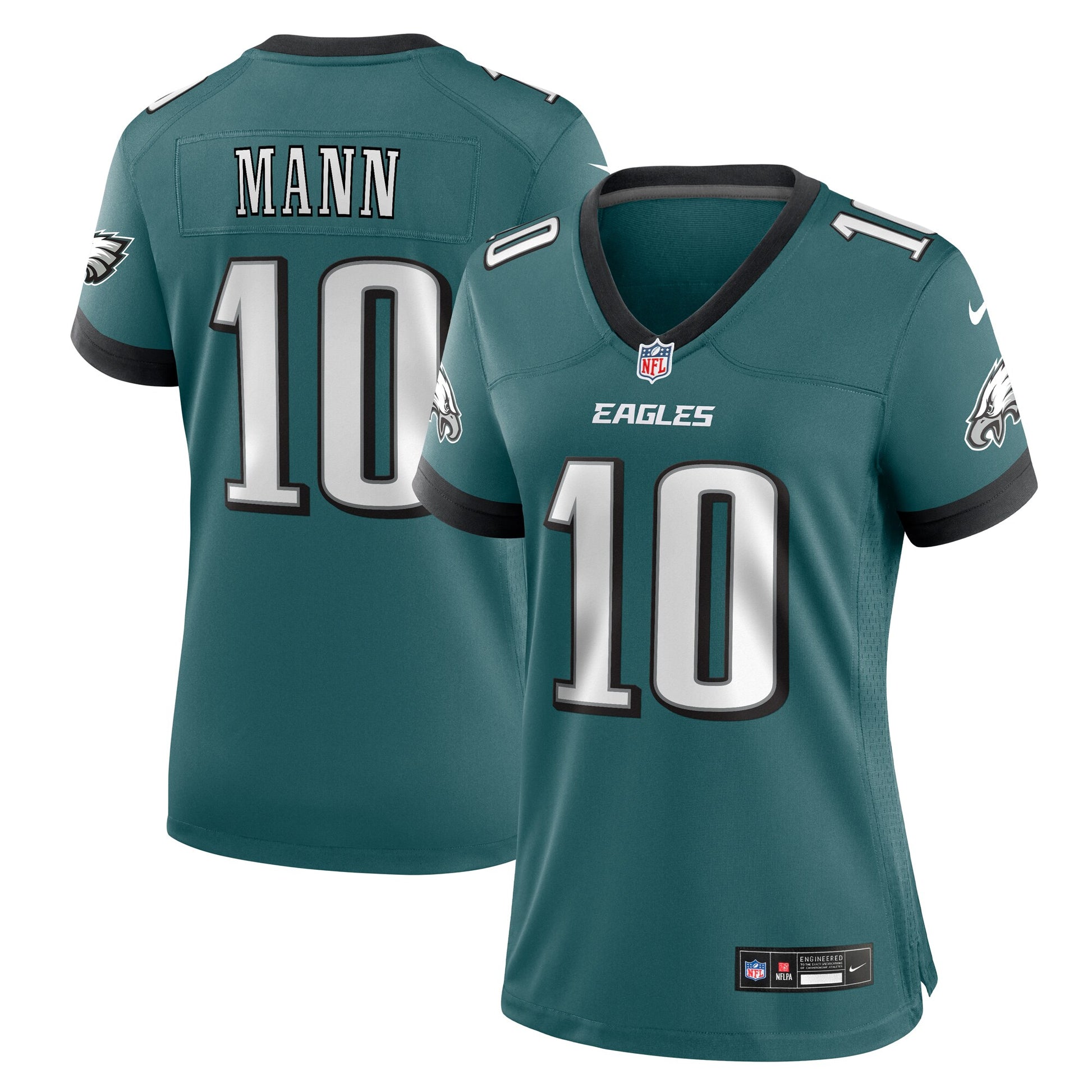 Braden Mann Philadelphia Eagles Nike Women's Team Game Jersey - Midnight Green