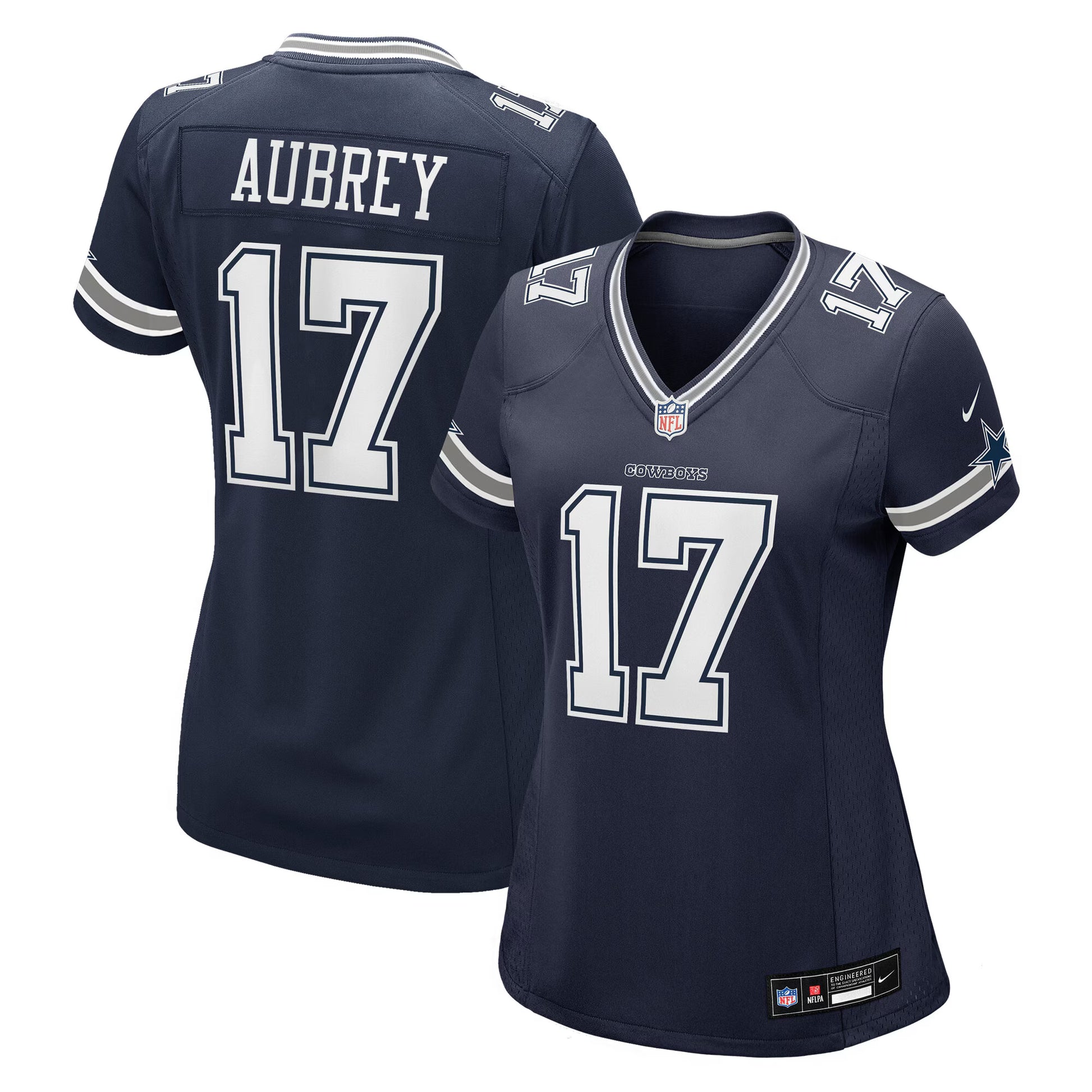 Brandon Aubrey Dallas Cowboys Nike Women's Team Game Jersey - Navy