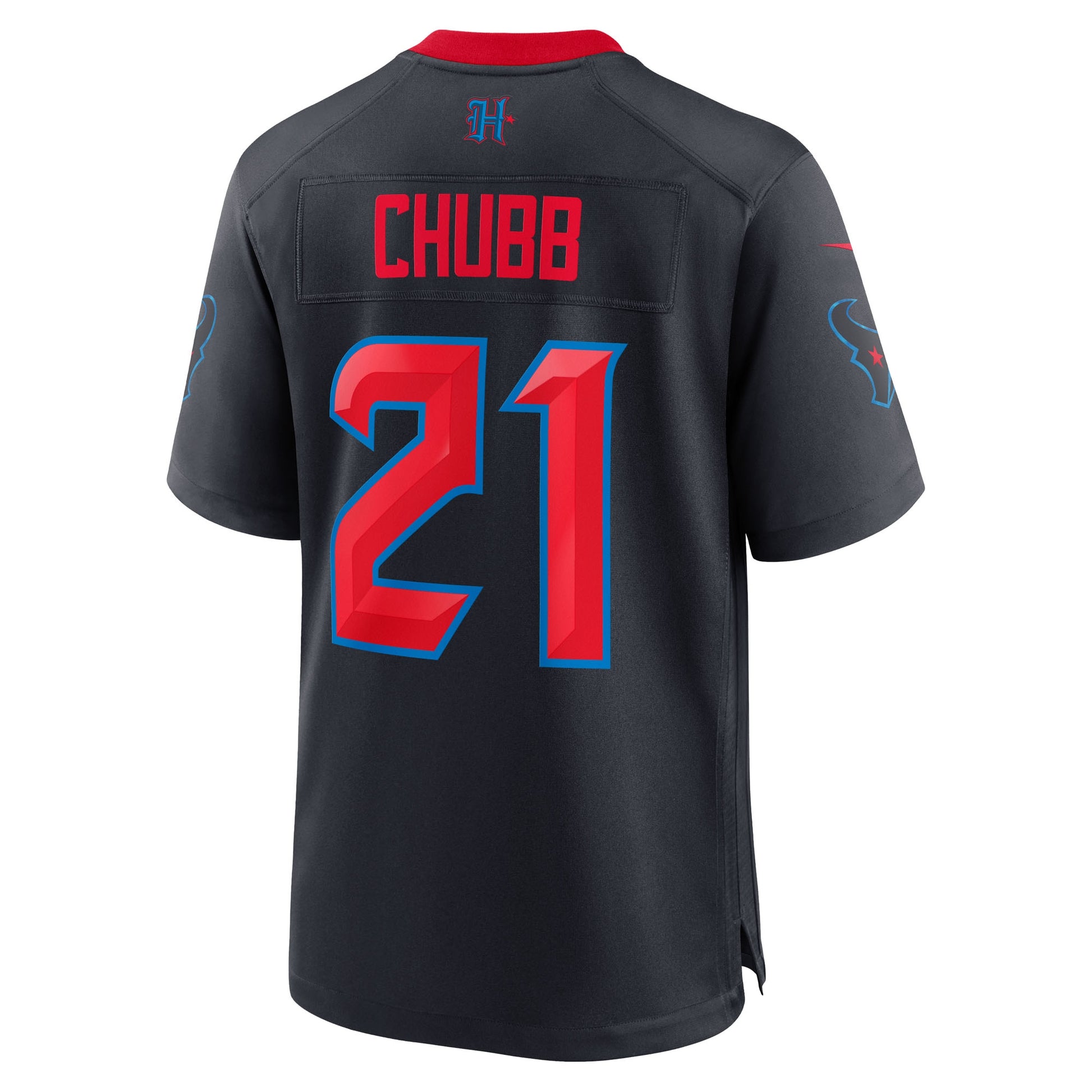Nick Chubb Houston Texans Nike Alternate 2 Game Jersey -  Navy