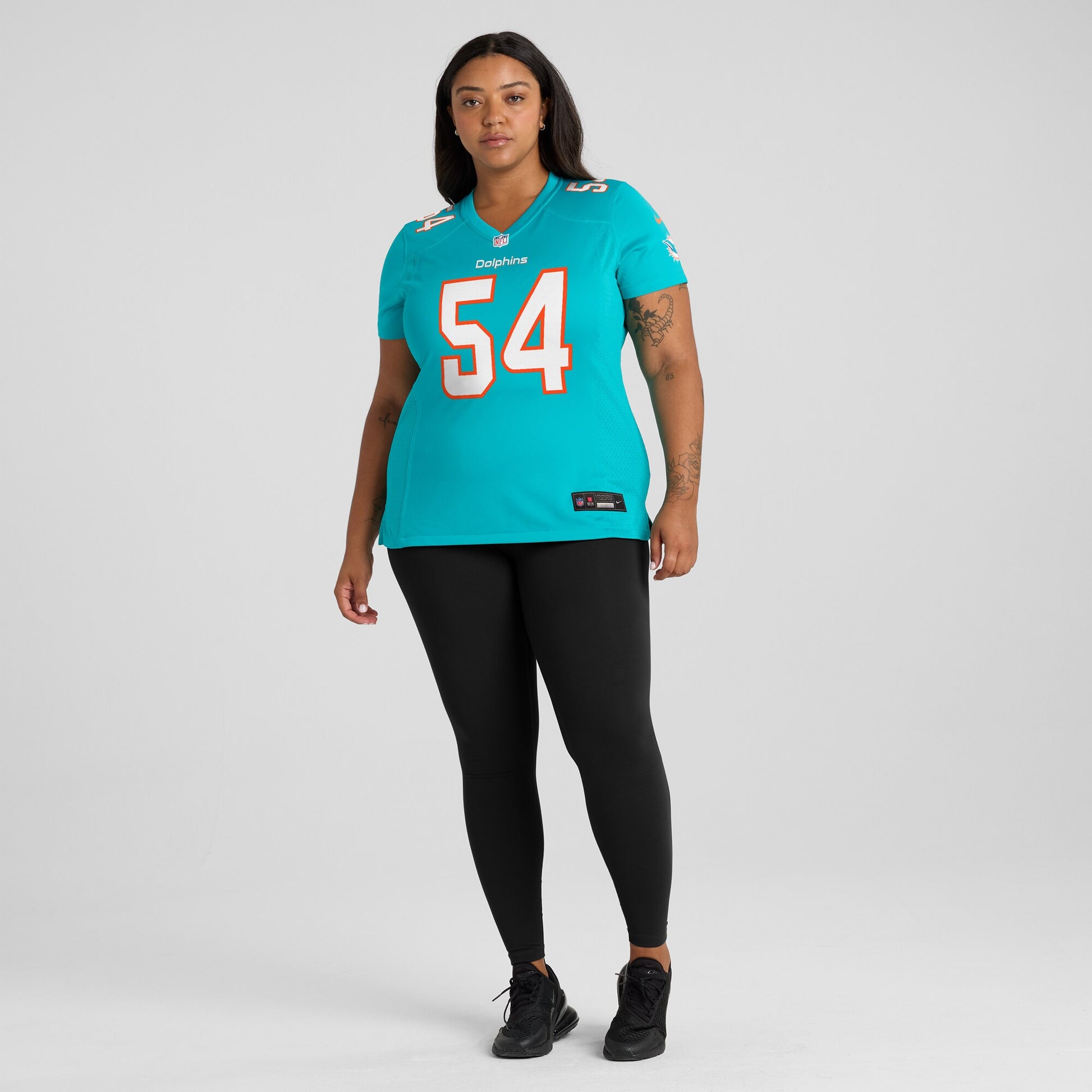 Zach Thomas Miami Dolphins Nike Women's Game Retired Player Jersey - Aqua