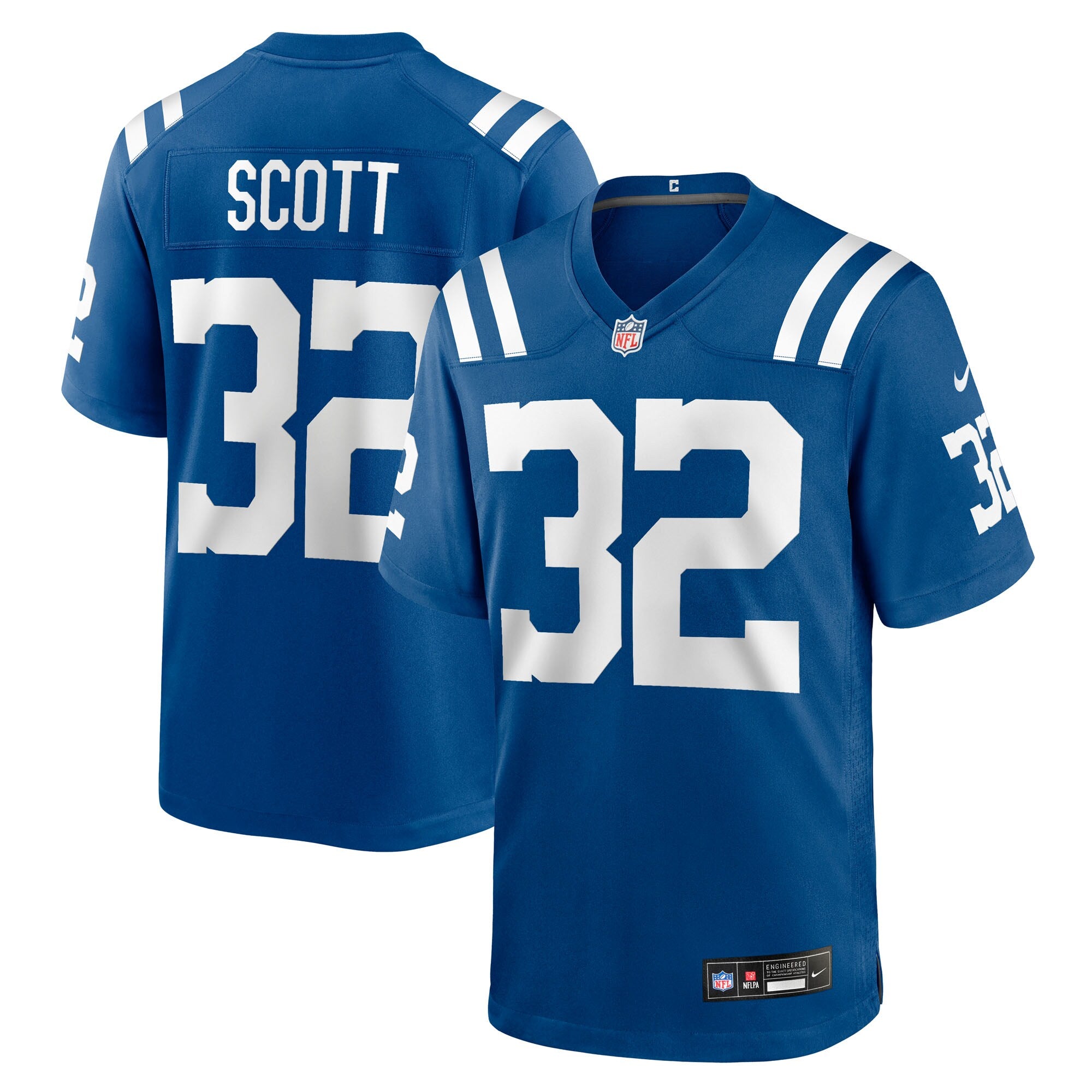Daniel Scott Indianapolis Colts Nike Team Game Jersey -  Royal