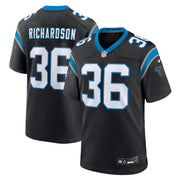 Demani Richardson Carolina Panthers Nike Team Game Jersey -  Black