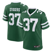 Qwan'tez Stiggers New York Jets Nike Team Game Jersey - Legacy Green