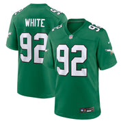 Reggie White Philadelphia Eagles Nike Retired Player Alternate Game Jersey - Kelly Green