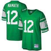 Joe Namath New York Jets Mitchell &amp; Ness Big &amp; Tall 1968 Retired Player Replica Jersey - Green