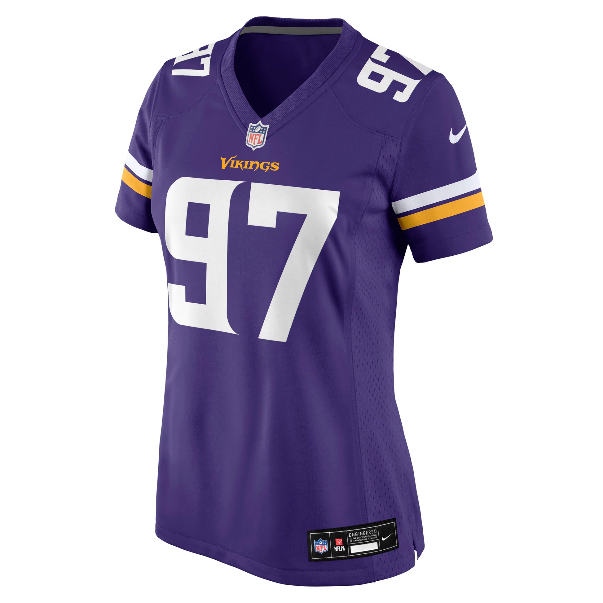 Javon Hargrave Minnesota Vikings Nike Women's Team Game Jersey -  Purple