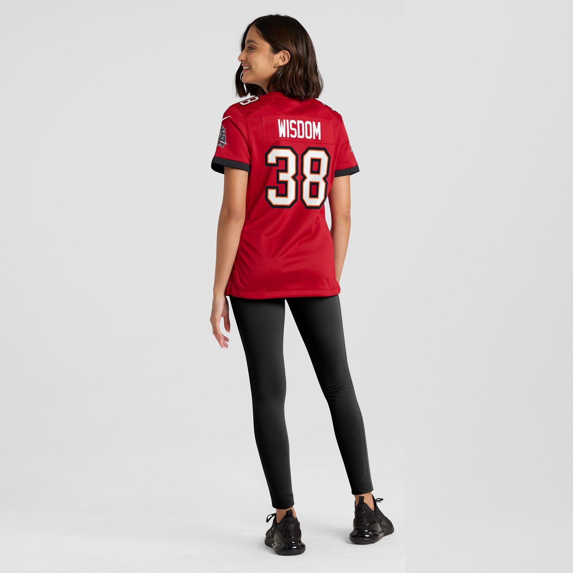 Rashad Wisdom Tampa Bay Buccaneers Nike Women's Team Game Jersey -  Red