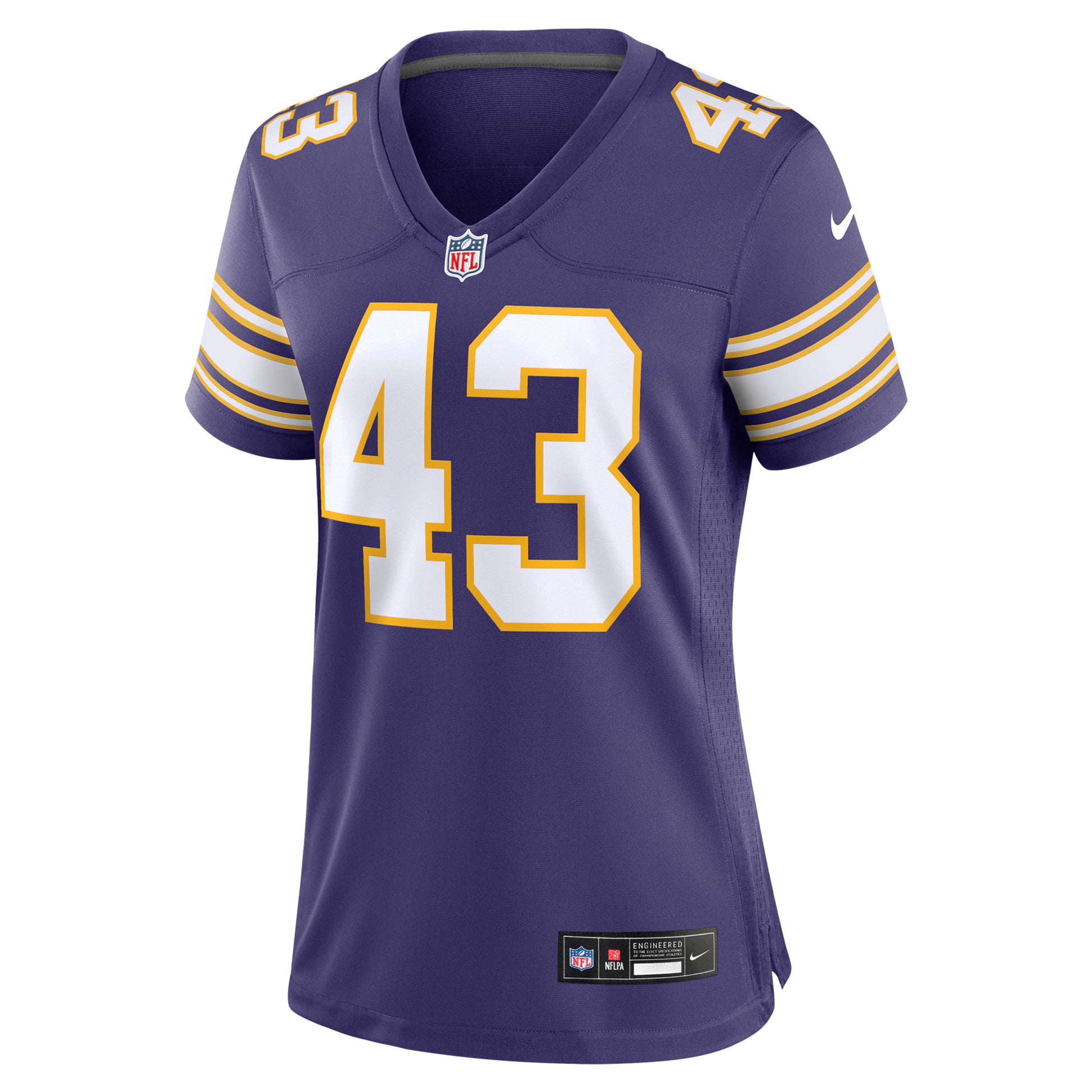 Andrew Van Ginkel Minnesota Vikings Nike Women's Alternate Game Jersey -  Purple