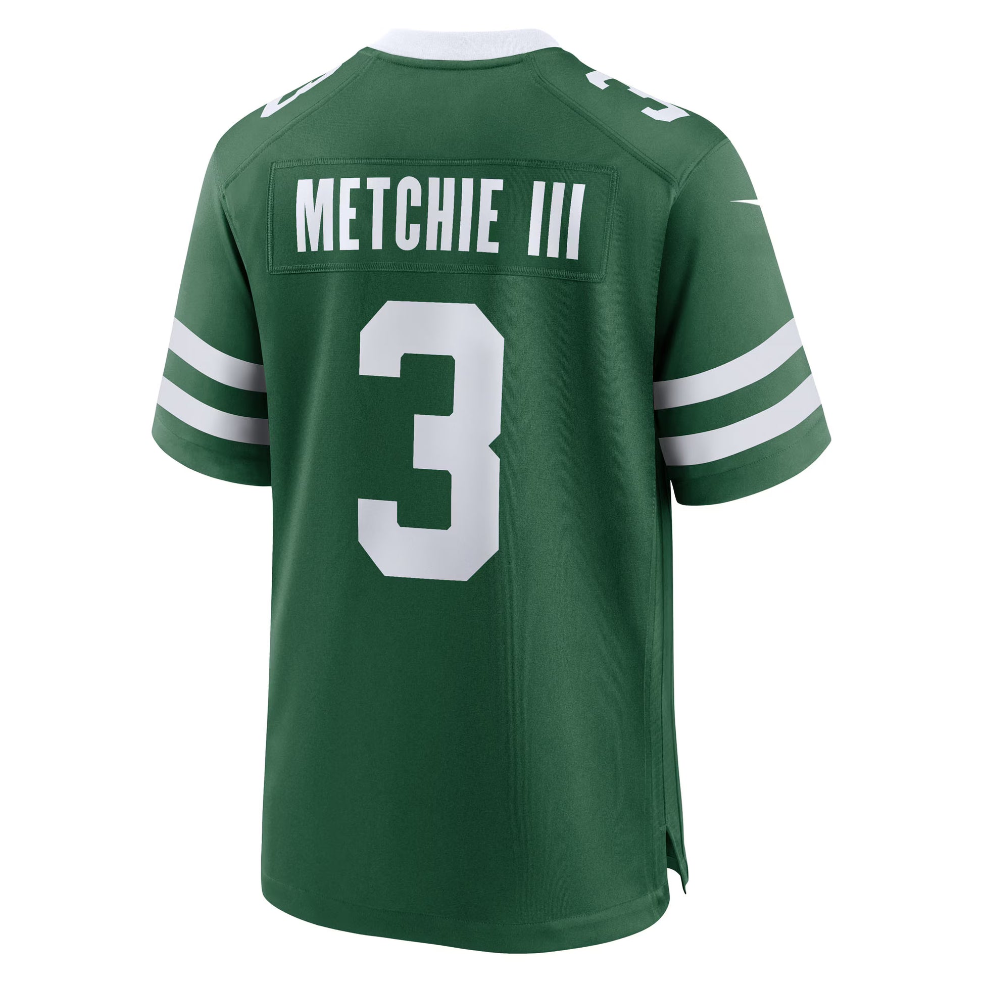 John Metchie III New York Jets Nike Team Game Jersey - Legacy Green