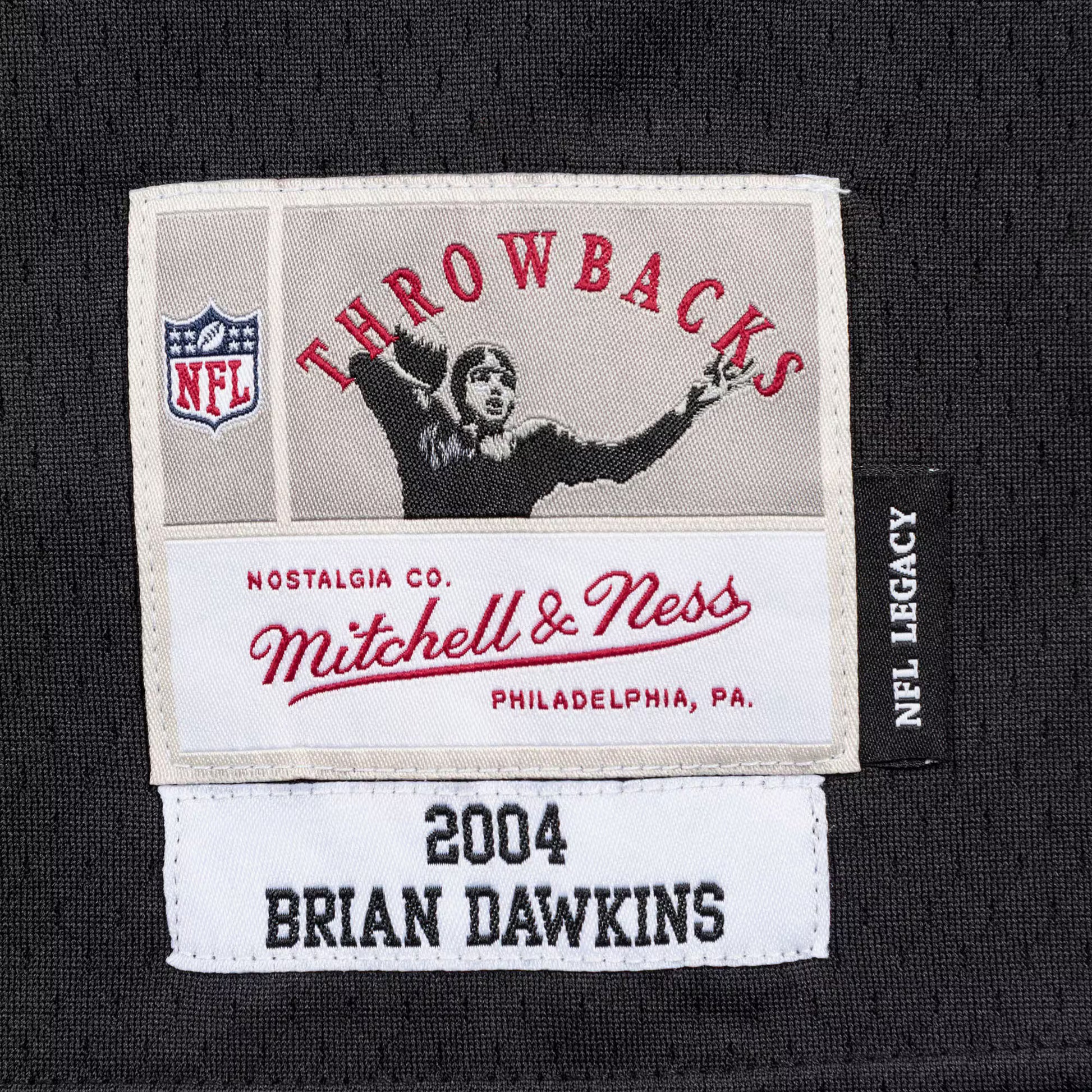 Brian Dawkins Philadelphia Eagles Mitchell &amp; Ness Legacy Replica Jersey - Black
