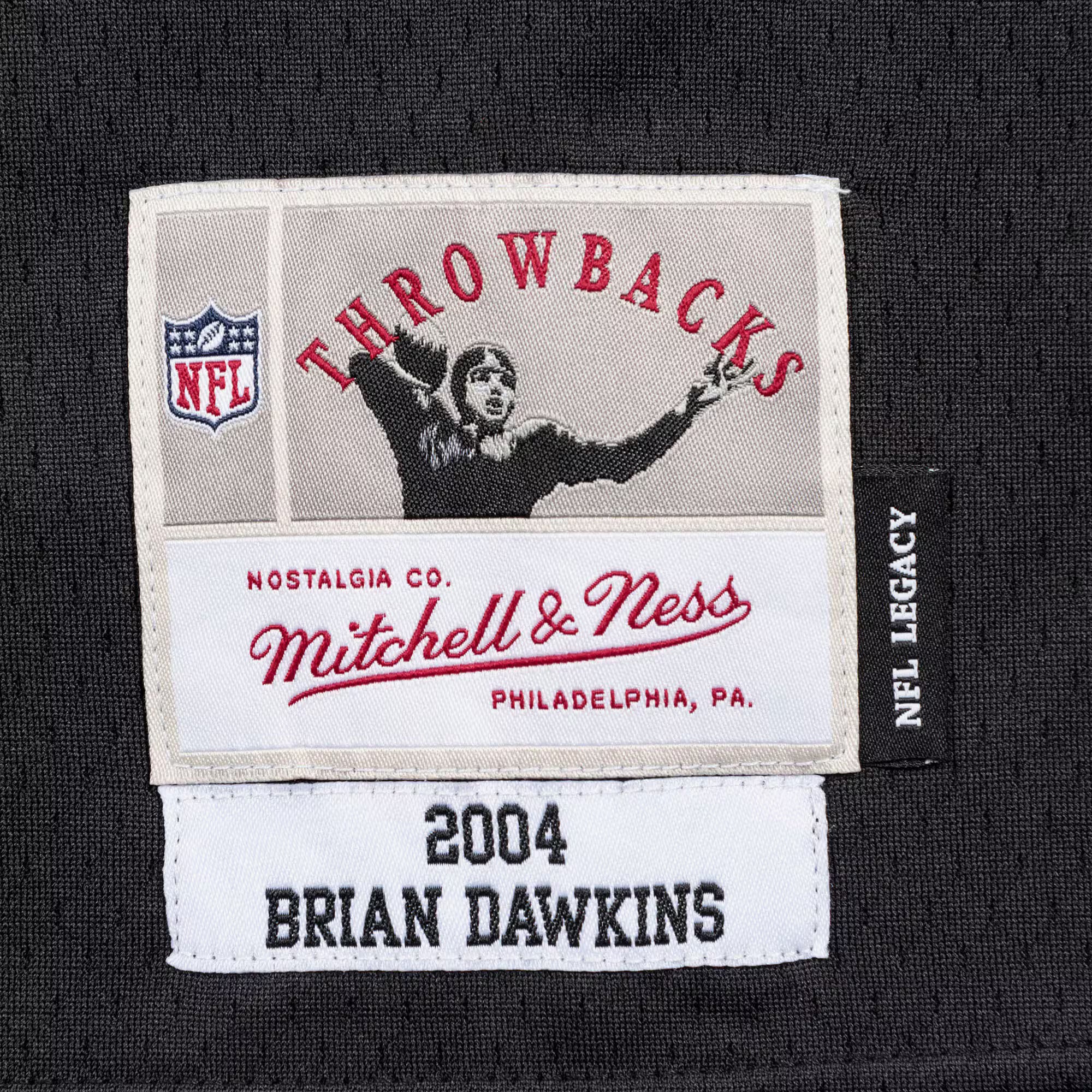 Brian Dawkins Philadelphia Eagles Mitchell &amp; Ness Legacy Replica Jersey - Black