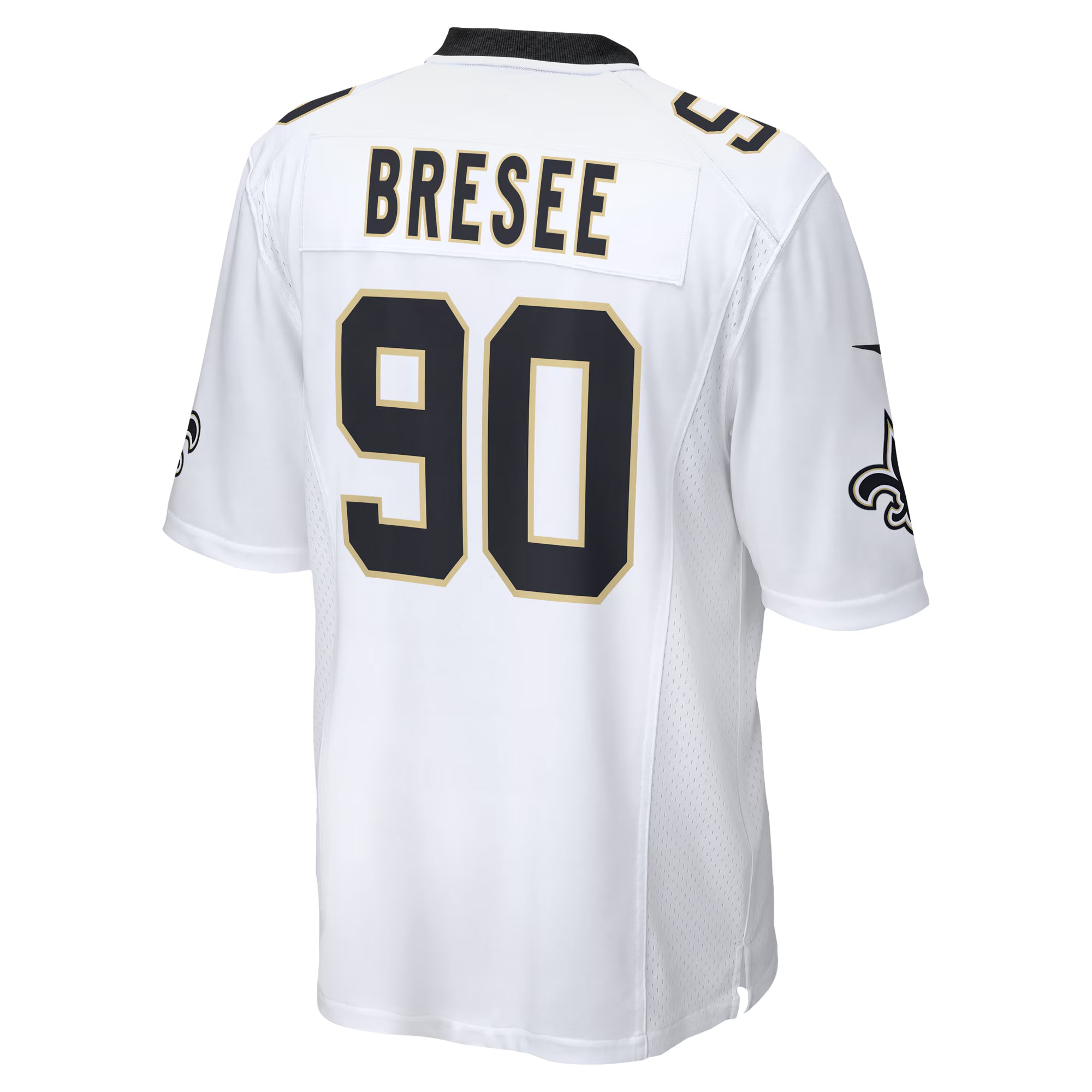 Bryan Bresee New Orleans Saints Nike  Game Jersey -  White