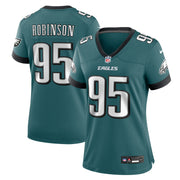 Ty Robinson Philadelphia Eagles Nike Women's Team Game Jersey - Midnight Green