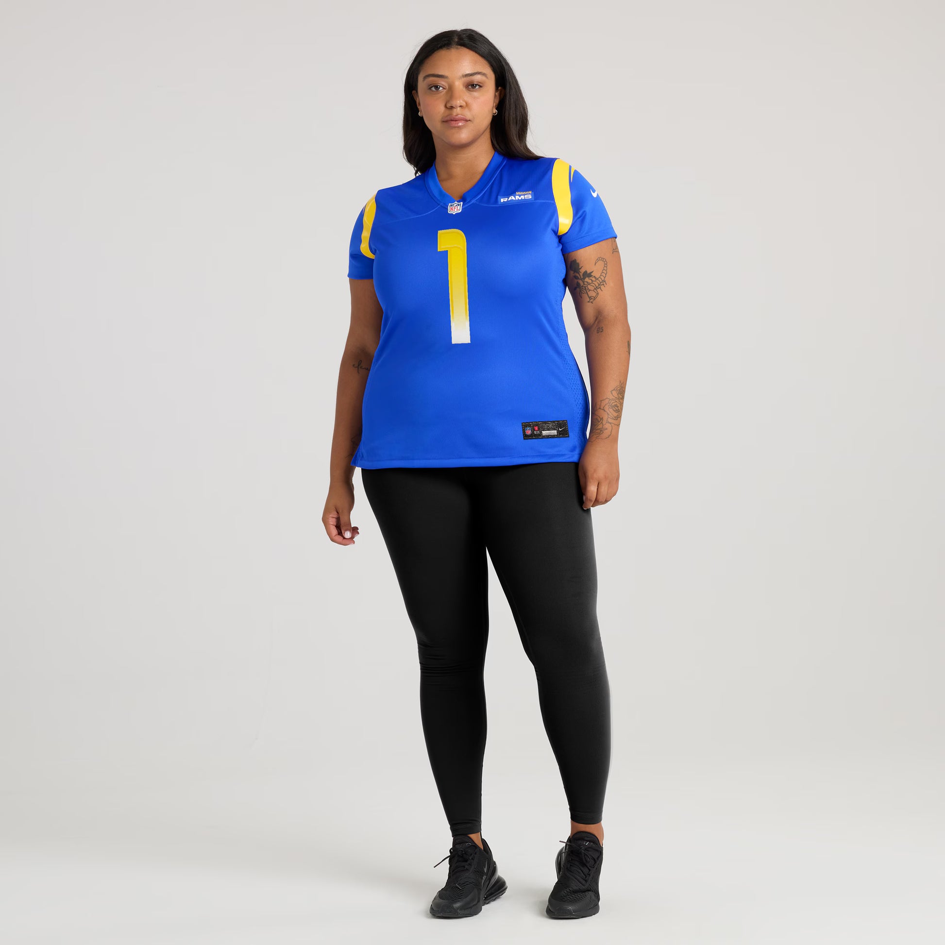 Number 1 Bride Los Angeles Rams Nike Women's Game Jersey - Royal