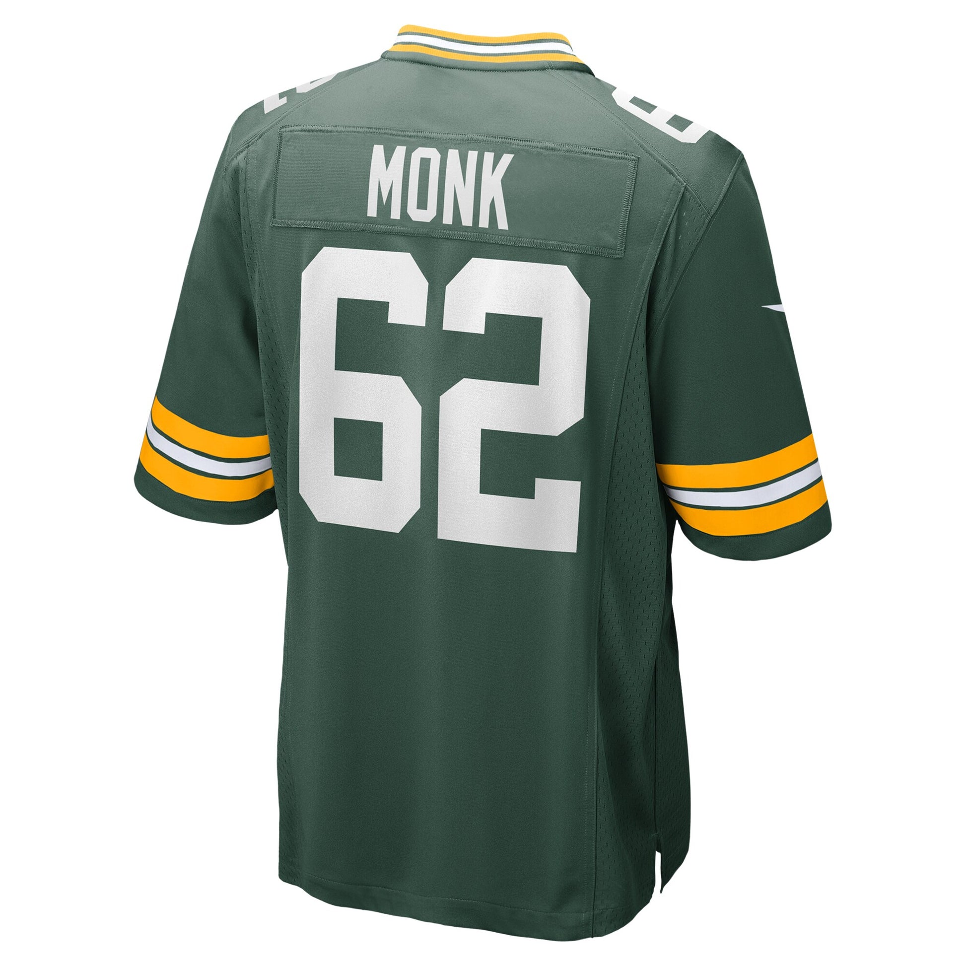 Jacob Monk Green Bay Packers Nike  Game Jersey -  Green