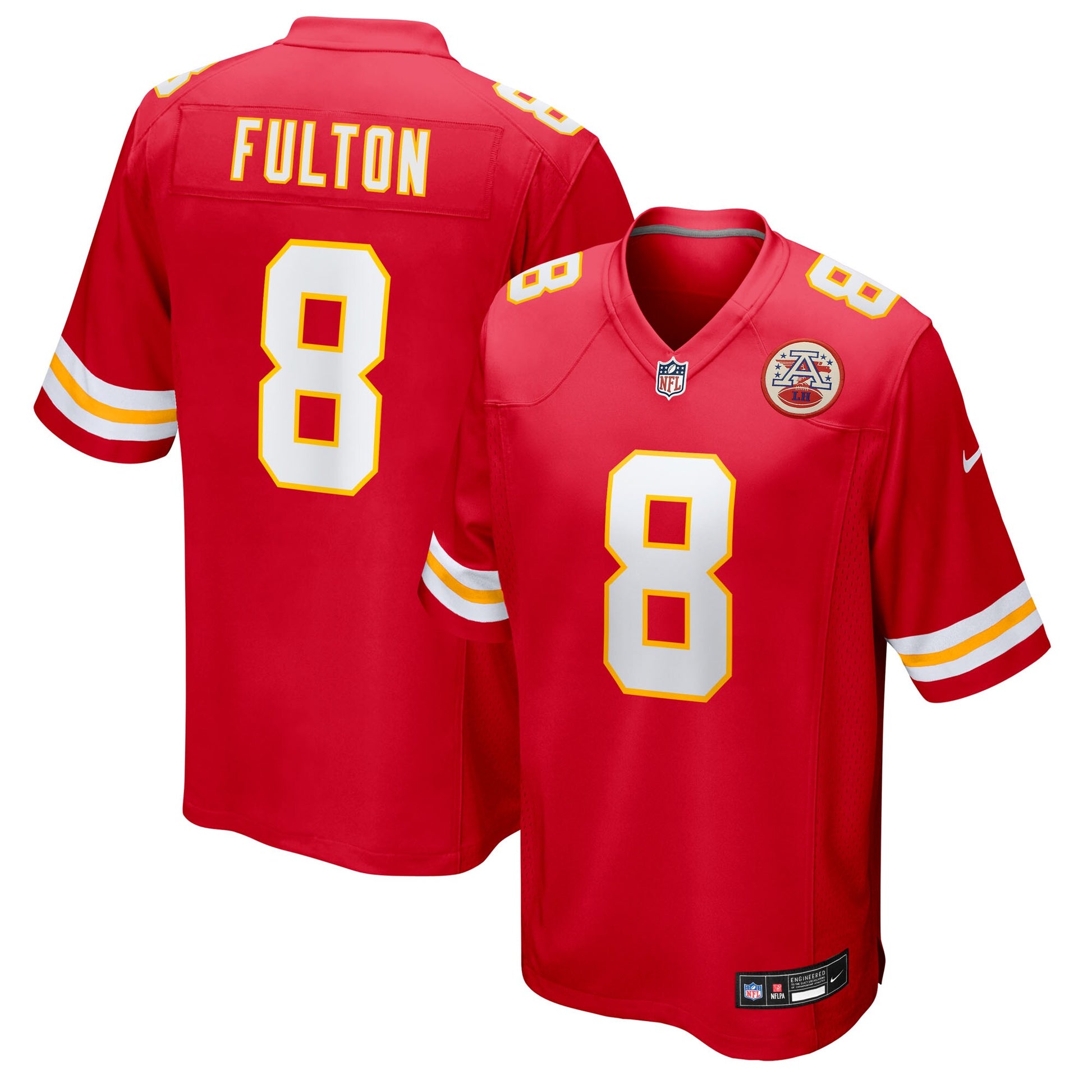 Kristian Fulton Kansas City Chiefs Nike Team Game Jersey -  Red