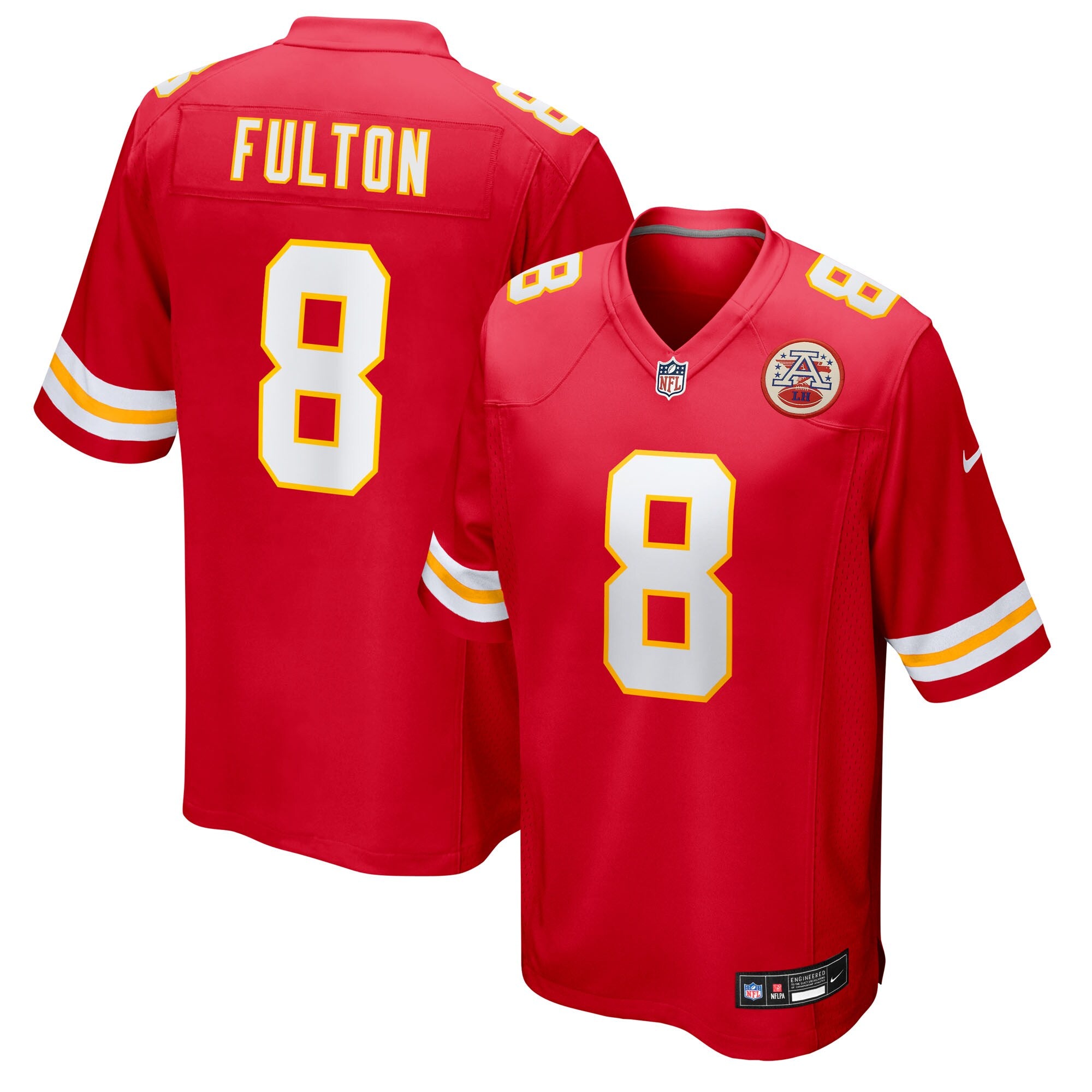 Kristian Fulton Kansas City Chiefs Nike Team Game Jersey -  Red