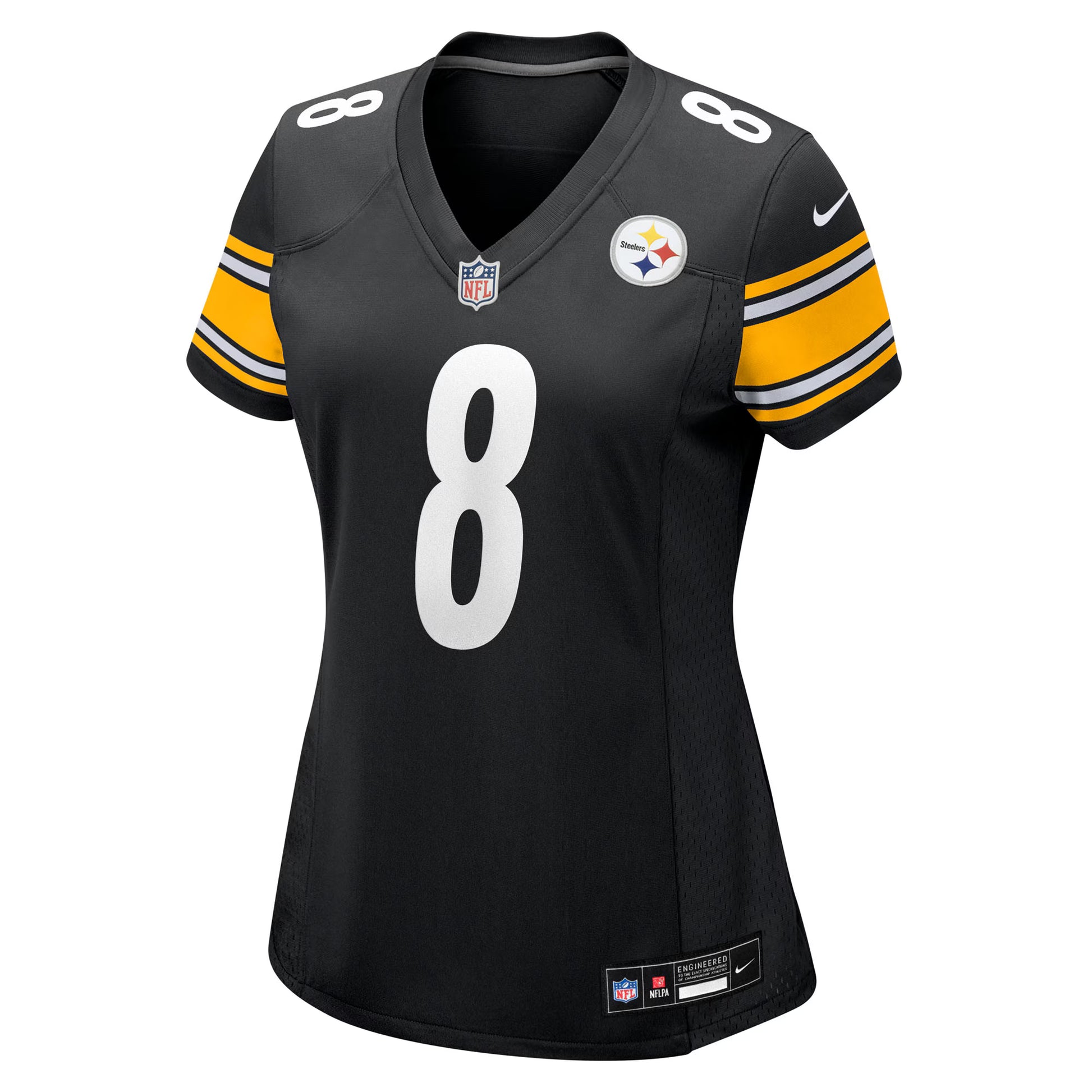 Aaron Rodgers Pittsburgh Steelers Nike Women's Game Jersey - Black