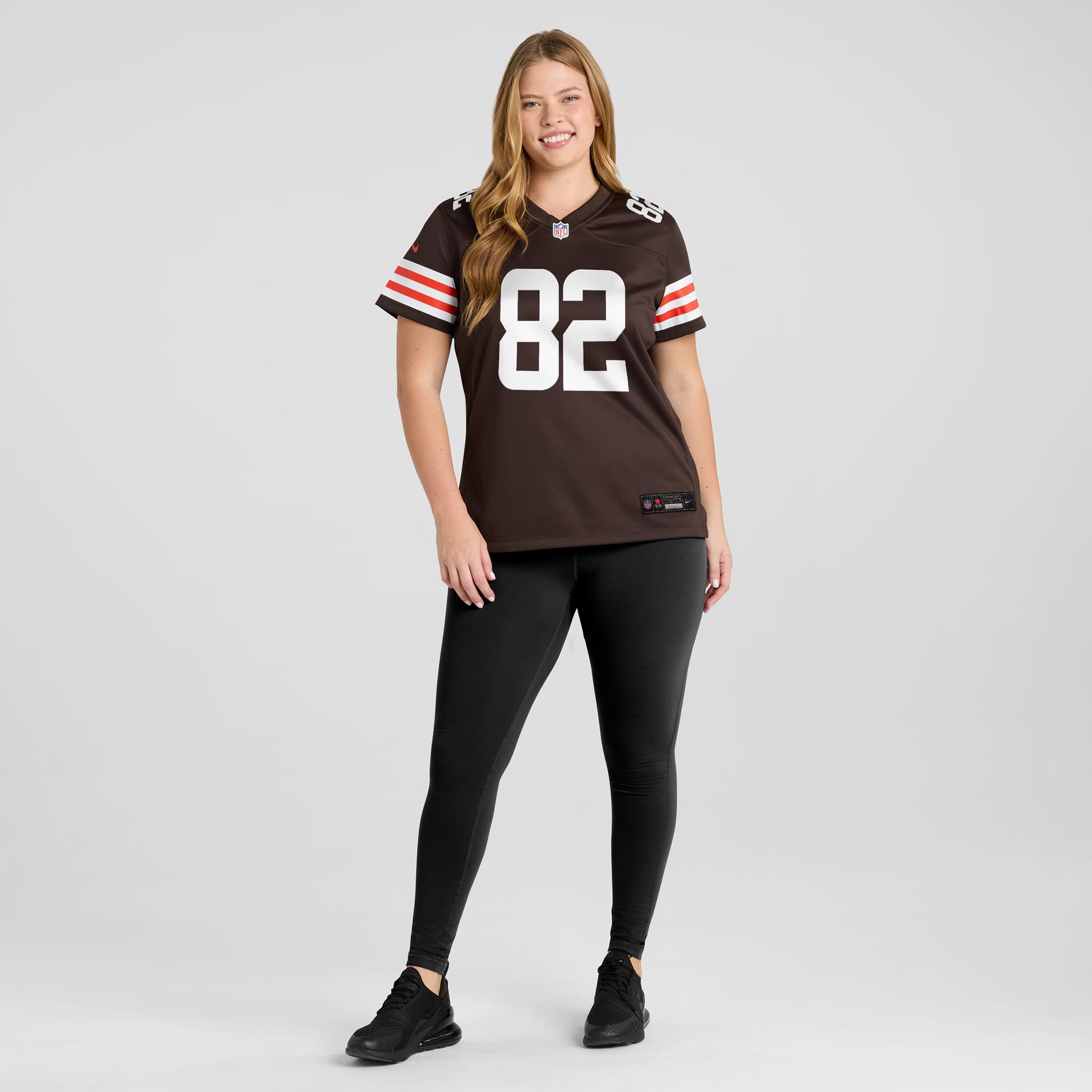 Ozzie Newsome Cleveland Browns Nike Women's Game Retired Player Jersey - Brown