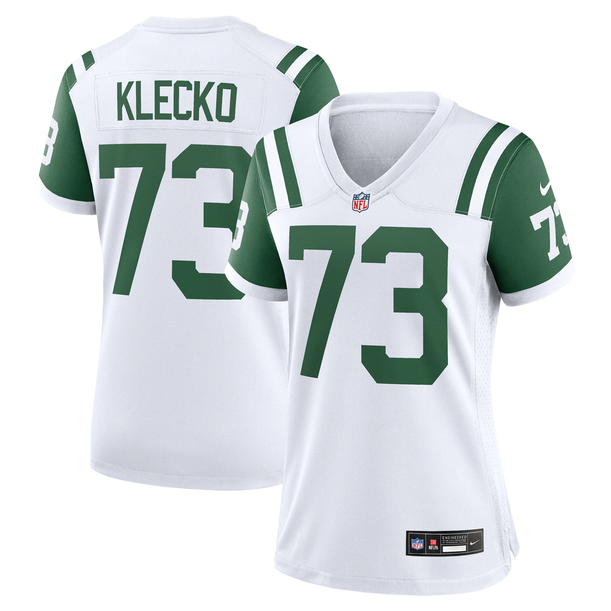 Joe Klecko New York Jets Nike Women's Classic Alternate Retired Player Game Jersey - White