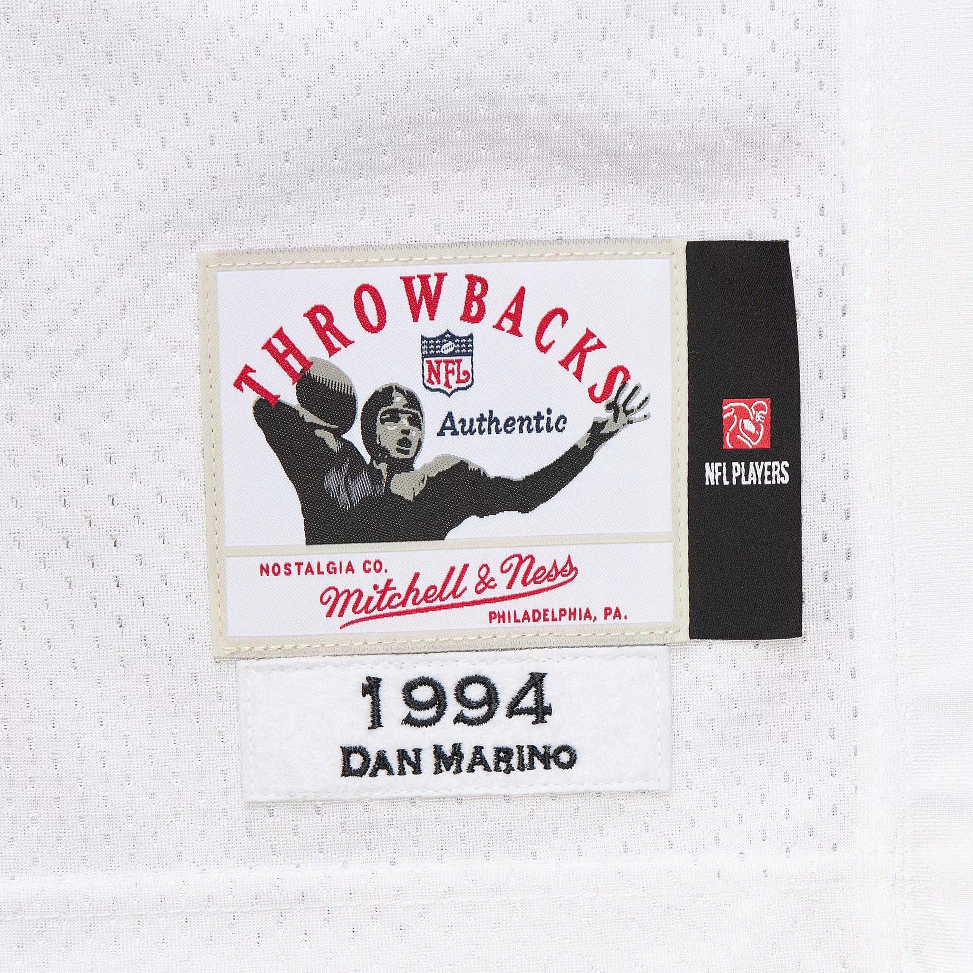 Dan Marino Miami Dolphins 1994 Mitchell &amp; Ness Authentic Throwback Retired Player Jersey - White