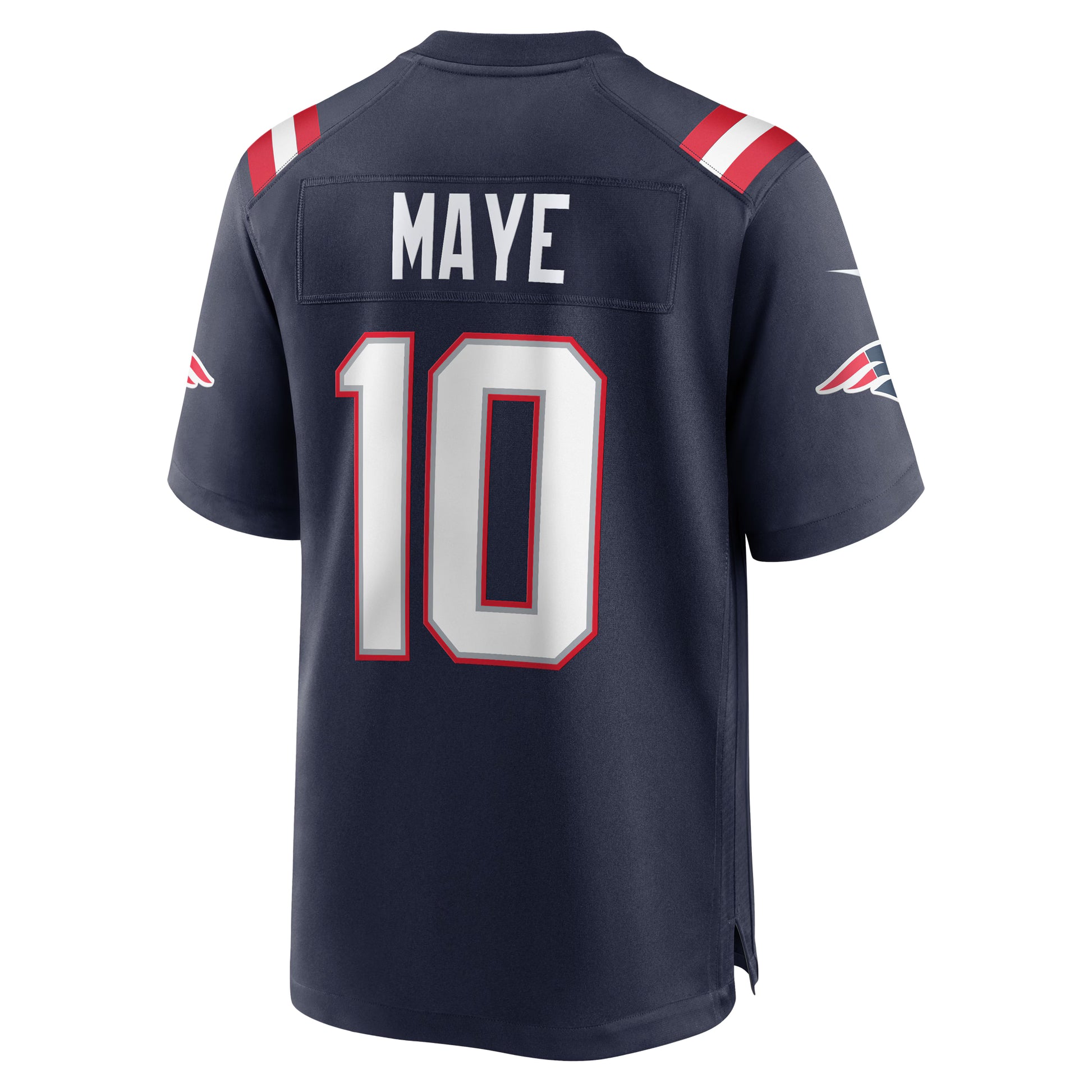 Drake Maye New England Patriots Nike  Player Game Jersey - Navy