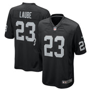 Dylan Laube Las Vegas Raiders Nike Team Game Jersey -  Black