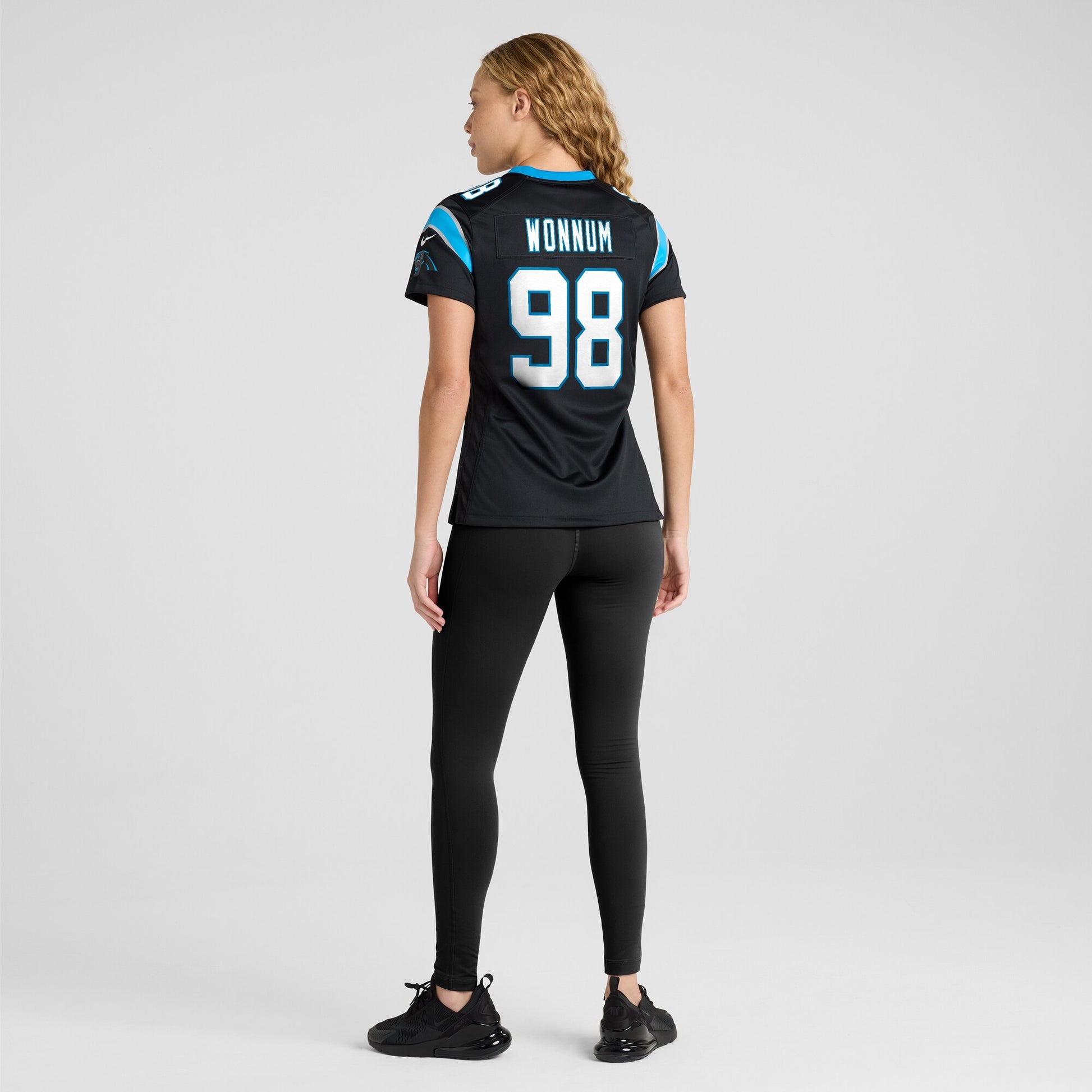 D.J. Wonnum Carolina Panthers Nike Women's  Game Jersey -  Black