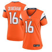 Jeremy Crawshaw Denver Broncos Nike Women's Team Game Jersey -  Orange