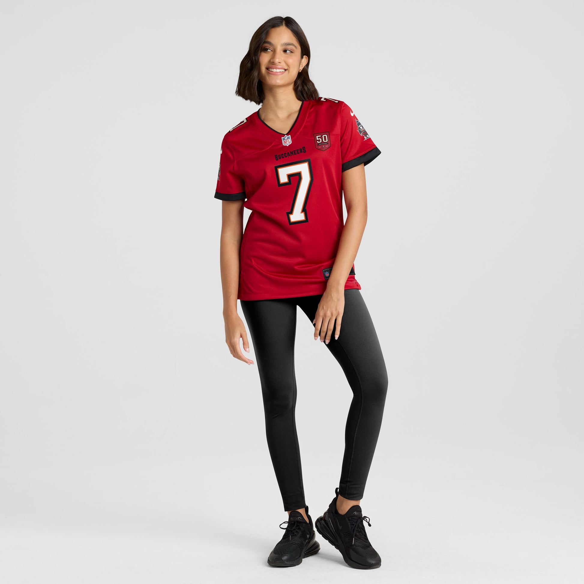 Bucky Irving Tampa Bay Buccaneers Nike Women's 50th Season Team Game Jersey - Red